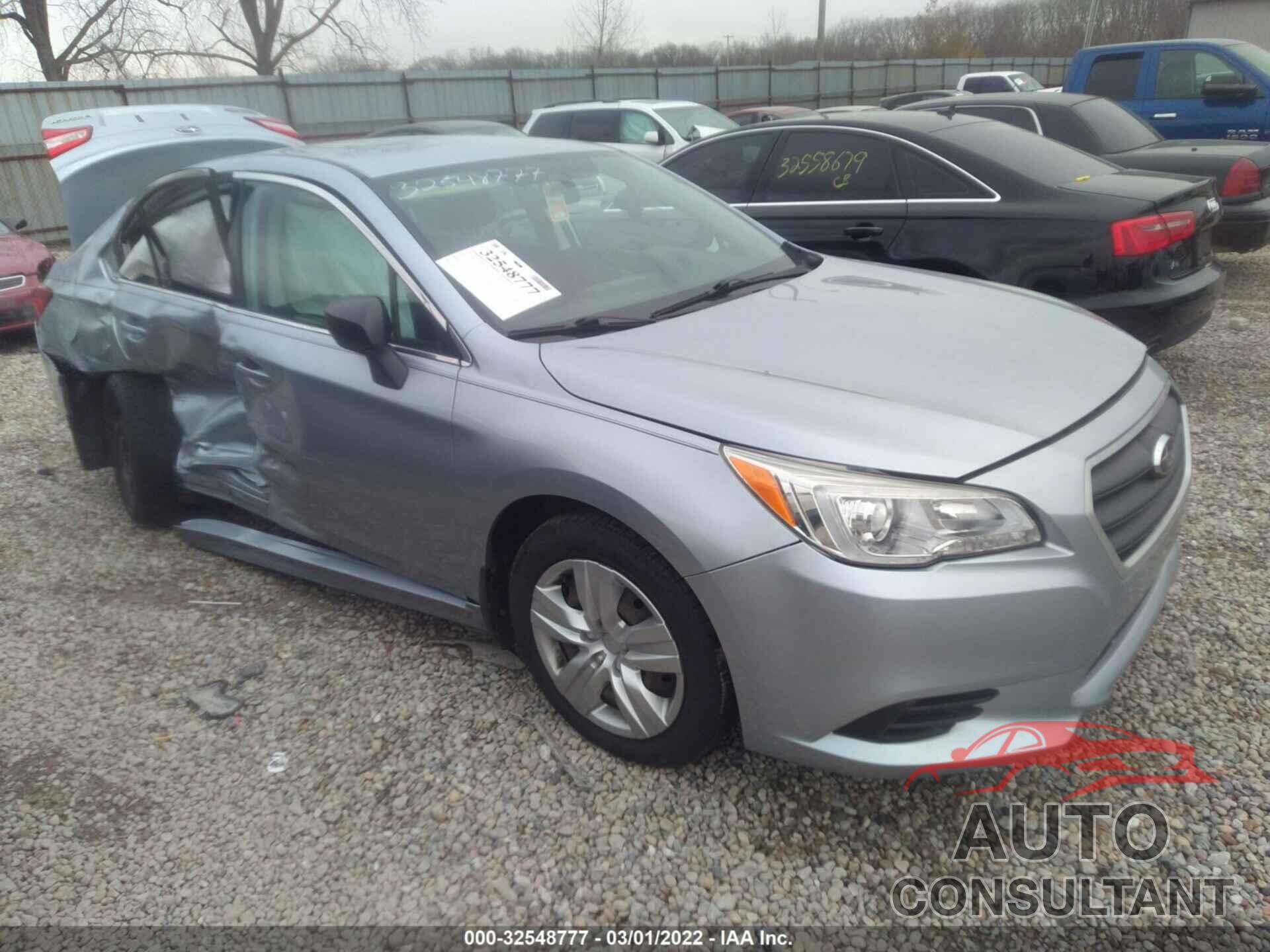 SUBARU LEGACY 2016 - 4S3BNBA68G3046709