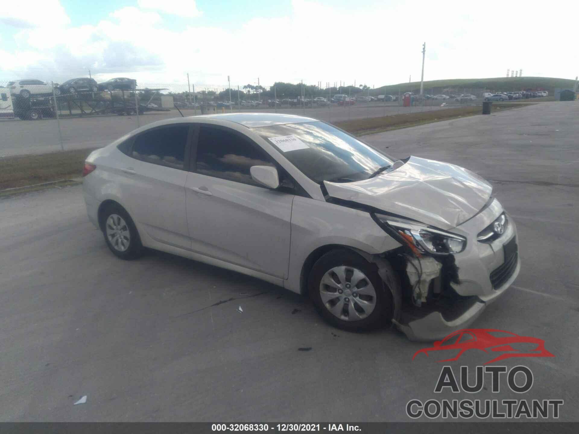 HYUNDAI ACCENT 2016 - KMHCT4AEXGU089709