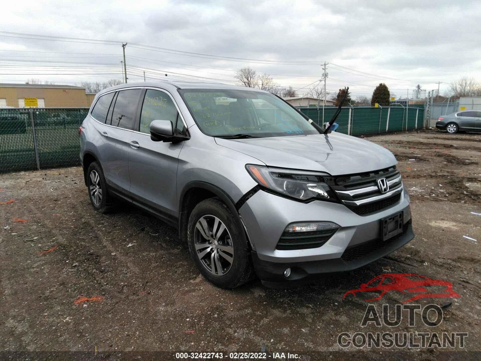 HONDA PILOT 2016 - 5FNYF6H55GB086034