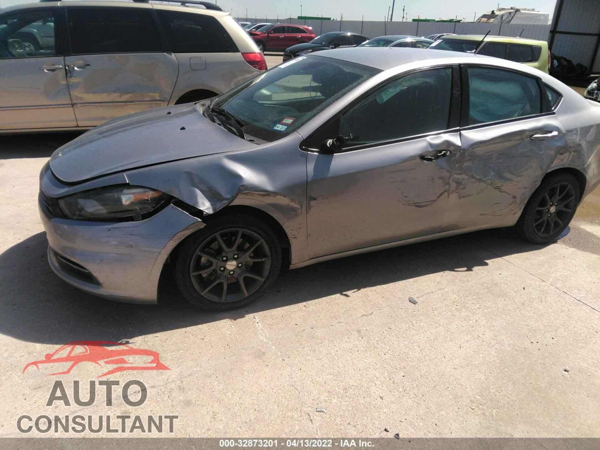 DODGE DART 2016 - 1C3CDFAA4GD728536
