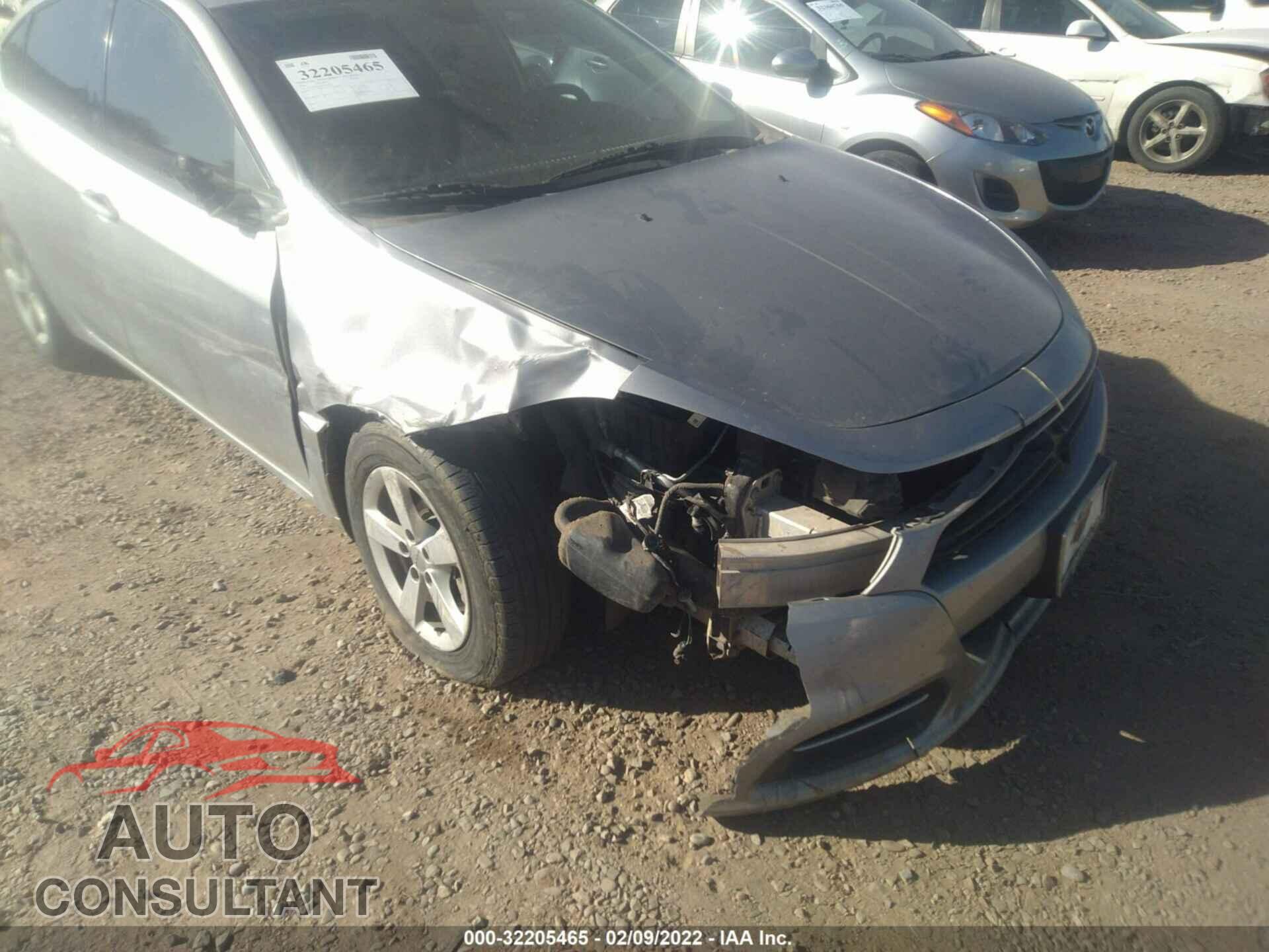 DODGE DART 2016 - 1C3CDFBA6GD634995
