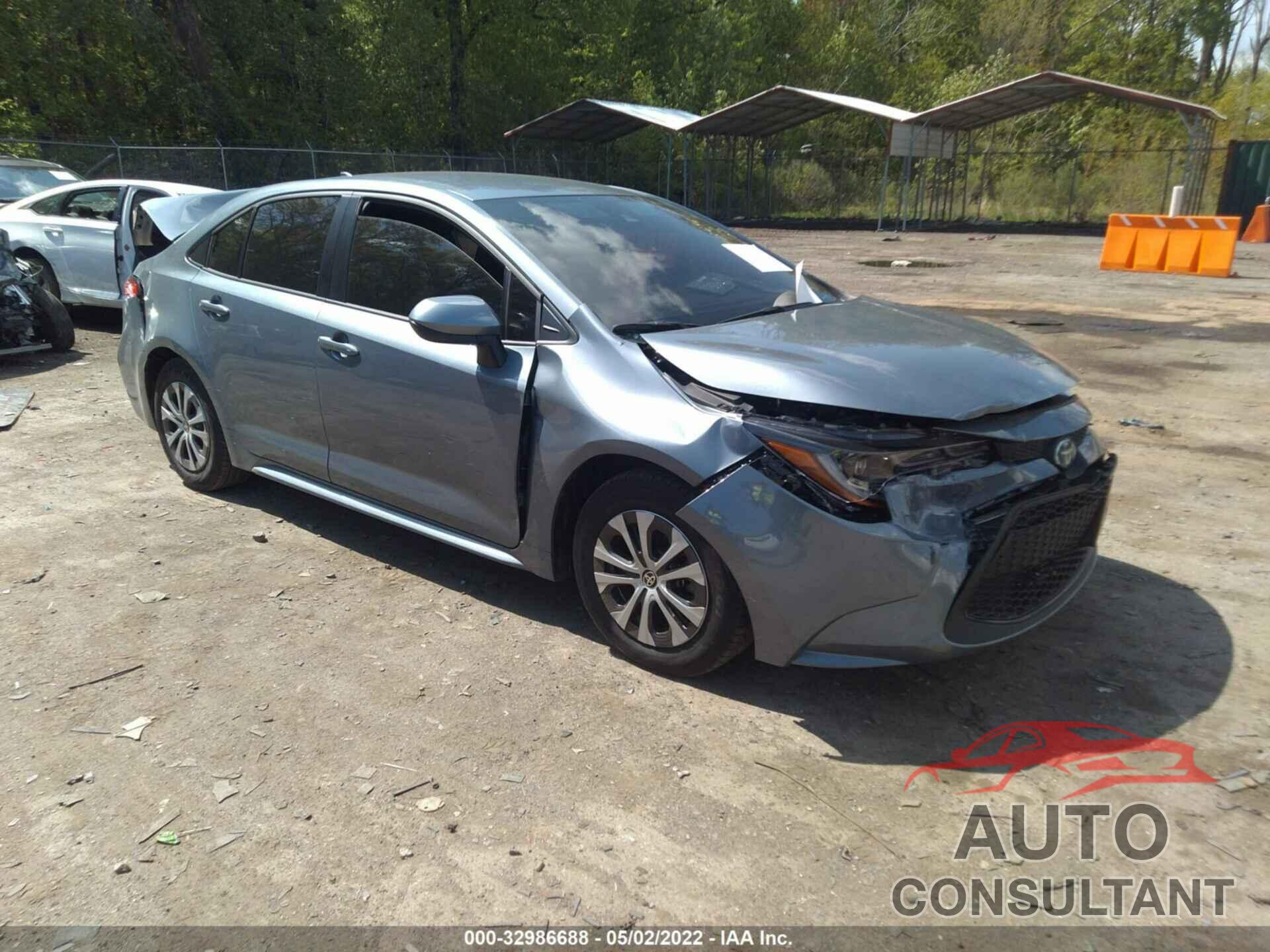 TOYOTA COROLLA 2022 - JTDEAMDEXNJ046615