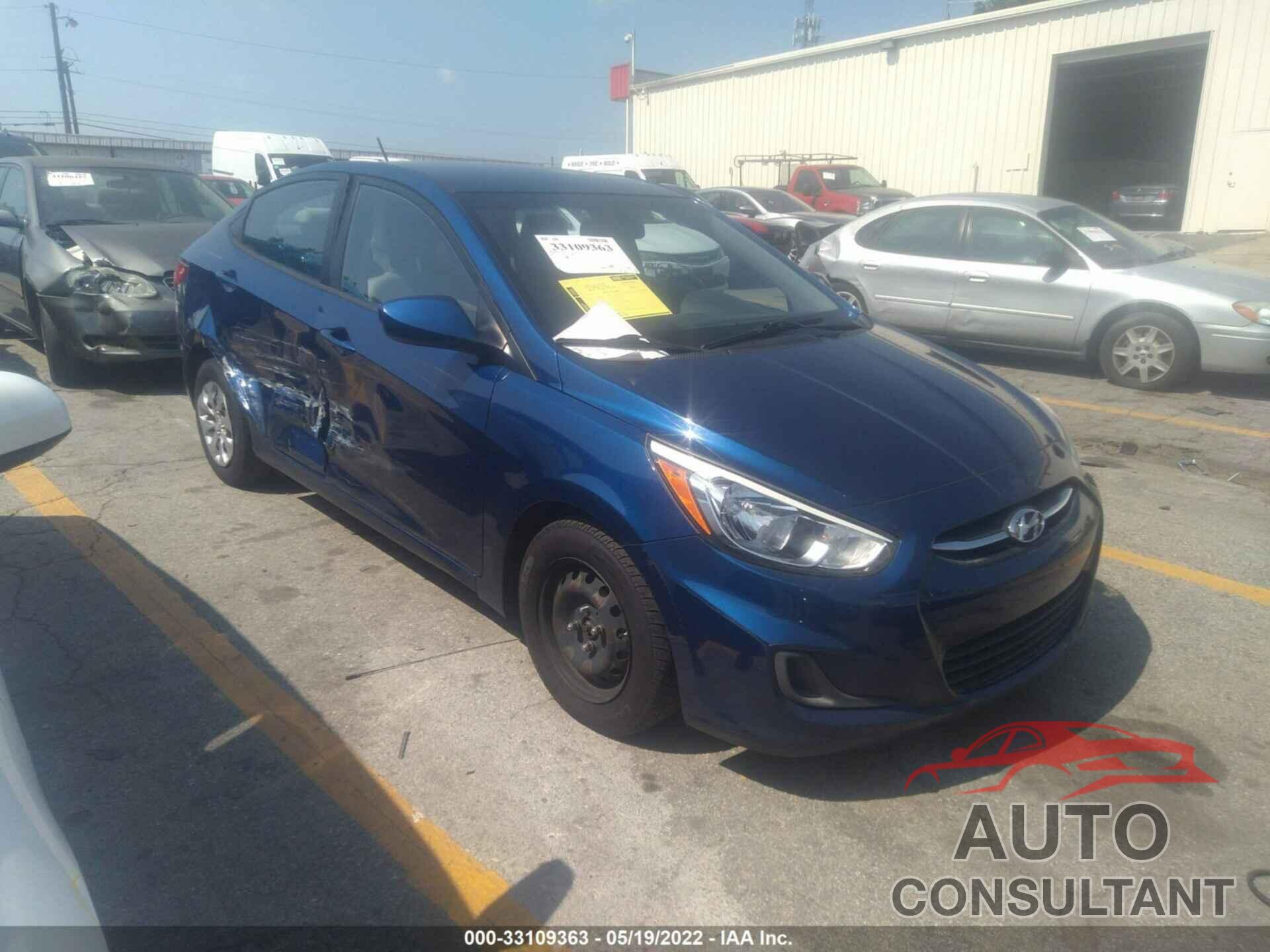 HYUNDAI ACCENT 2016 - KMHCT4AE5GU962489