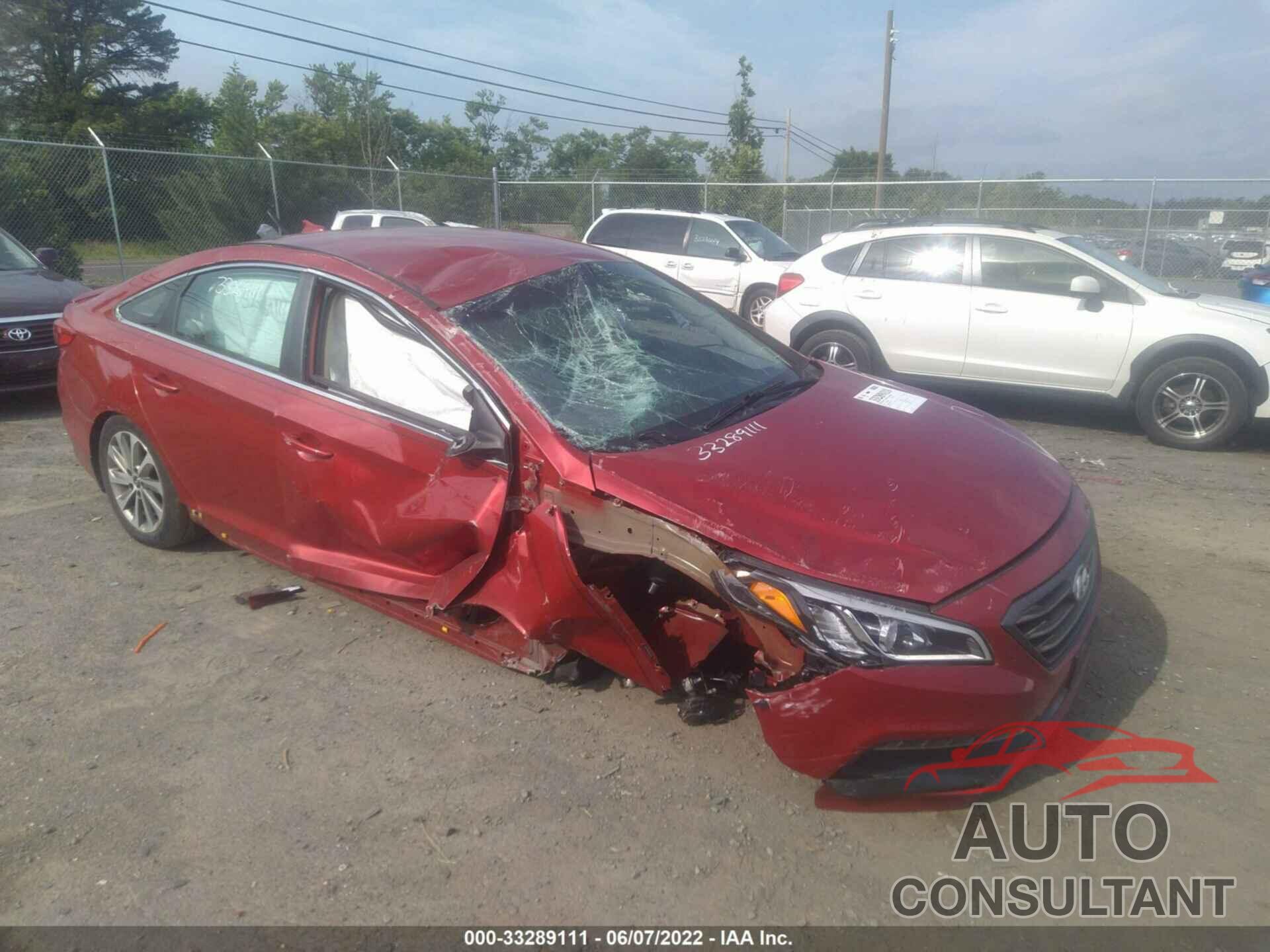 HYUNDAI SONATA 2017 - 5NPE34AF0HH512248