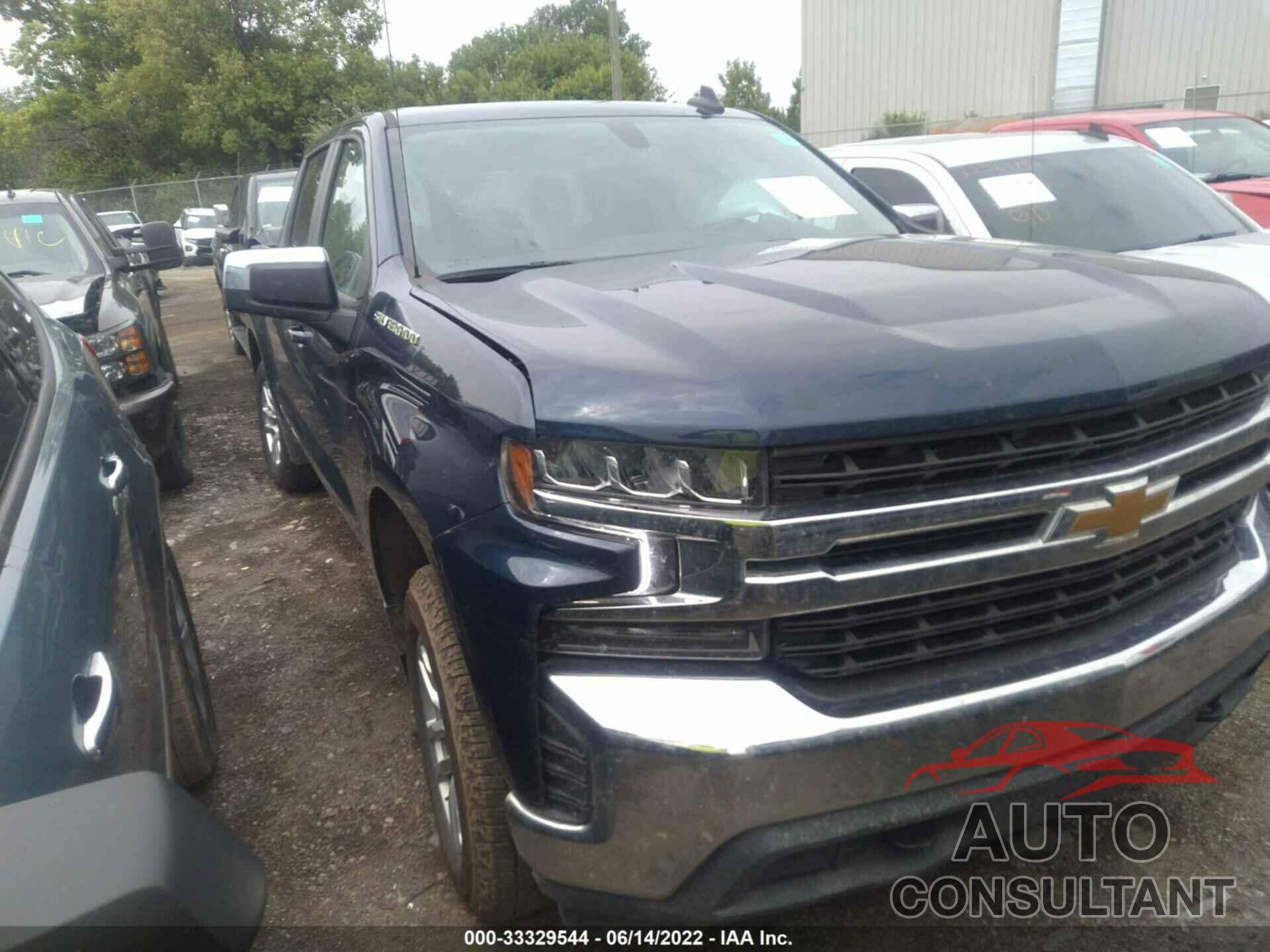 CHEVROLET SILVERADO 1500 2021 - 3GCPYJEK1MG377560