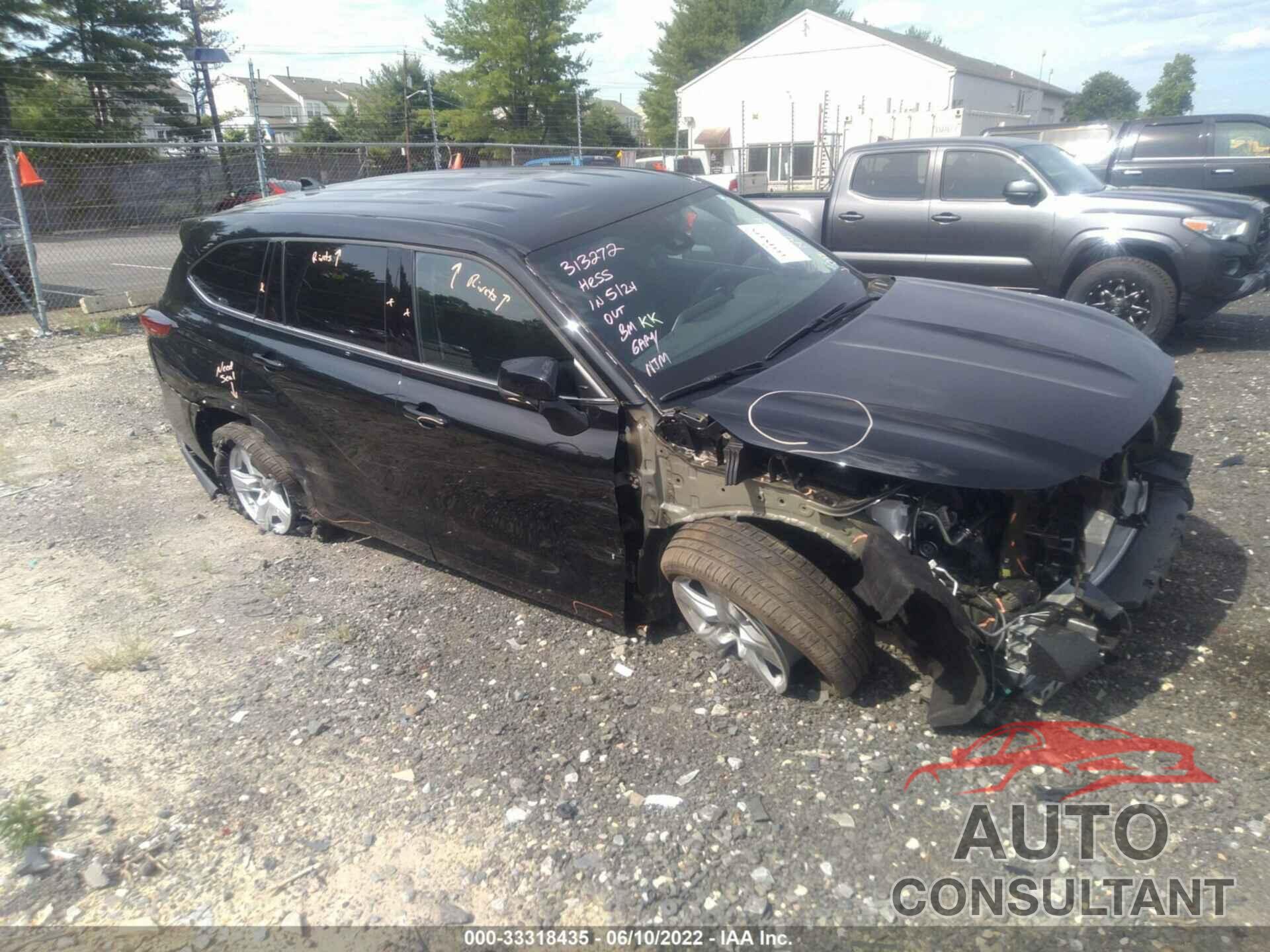 TOYOTA HIGHLANDER 2021 - 5TDBZRBH7MS153144