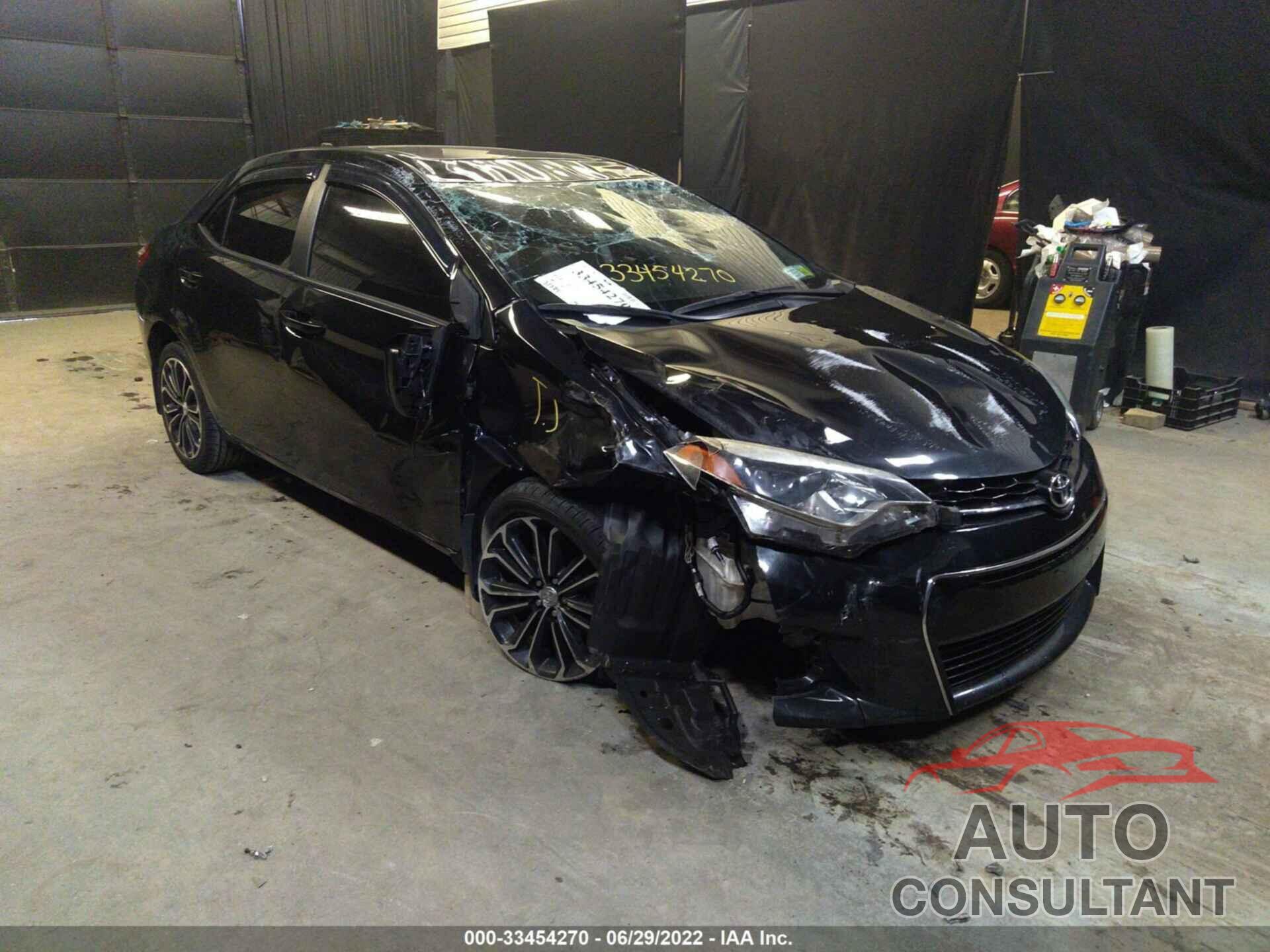 TOYOTA COROLLA 2016 - 2T1BURHE6GC560929