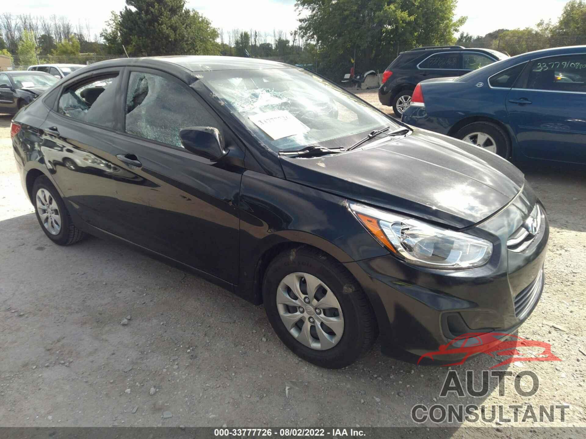 HYUNDAI ACCENT 2017 - KMHCT4AE9HU249824