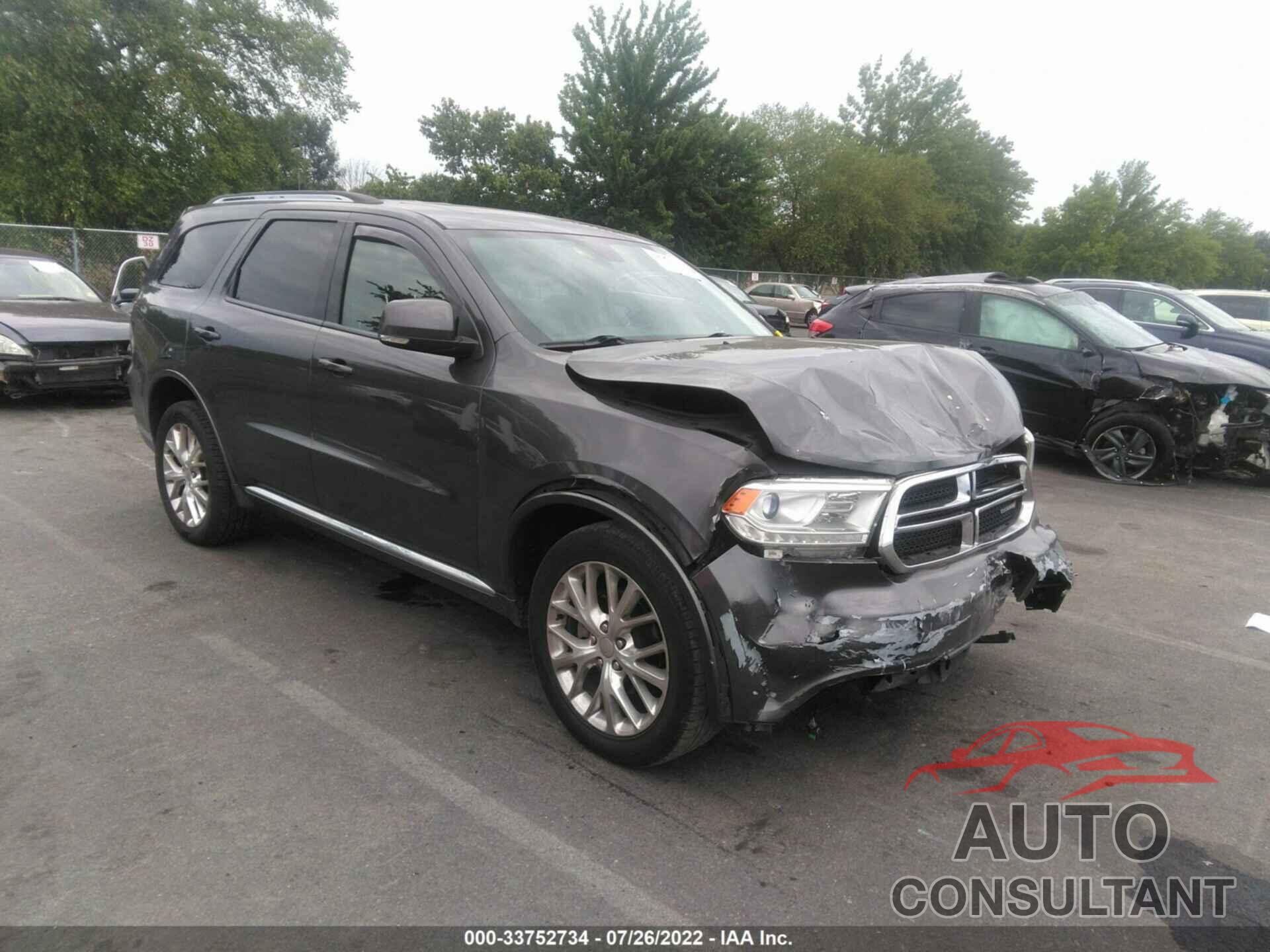 DODGE DURANGO 2016 - 1C4RDJDG2GC485811