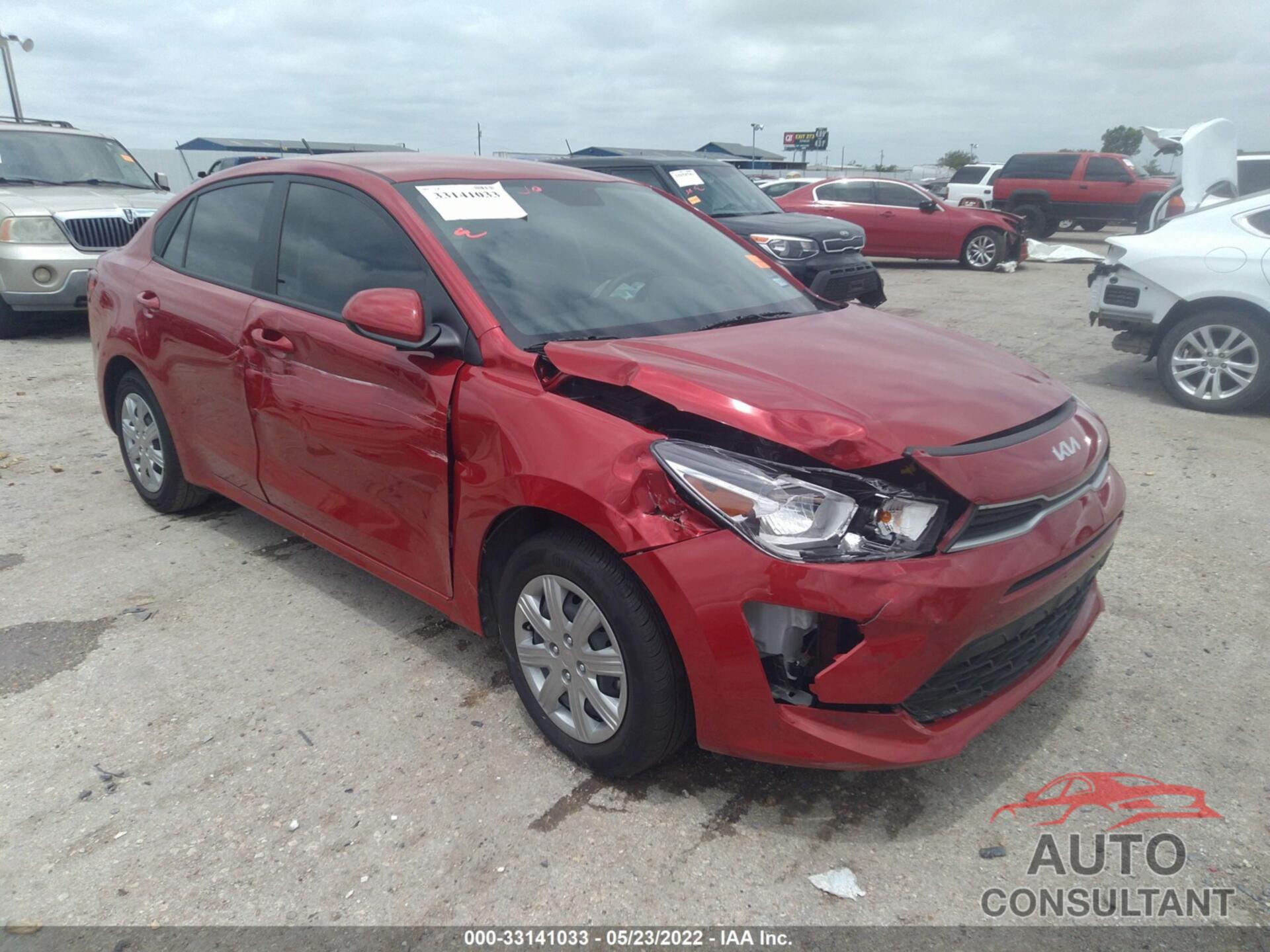 KIA RIO 2022 - 3KPA24AD5NE443055