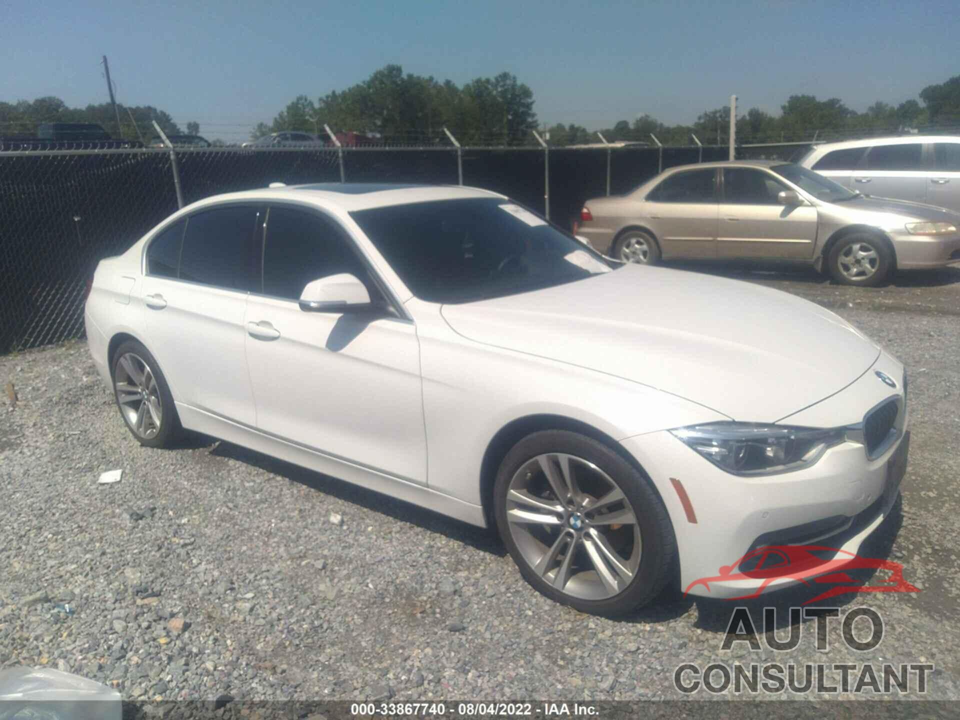 BMW 3 SERIES 2017 - WBA8E5C31HK388909