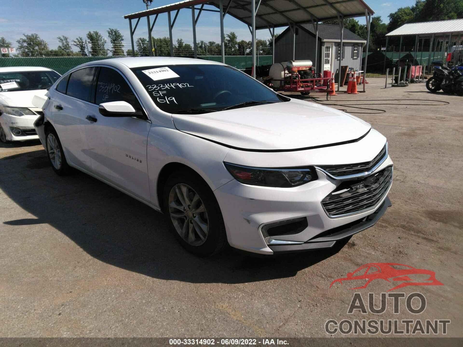 CHEVROLET MALIBU 2017 - 1G1ZE5STXHF165147