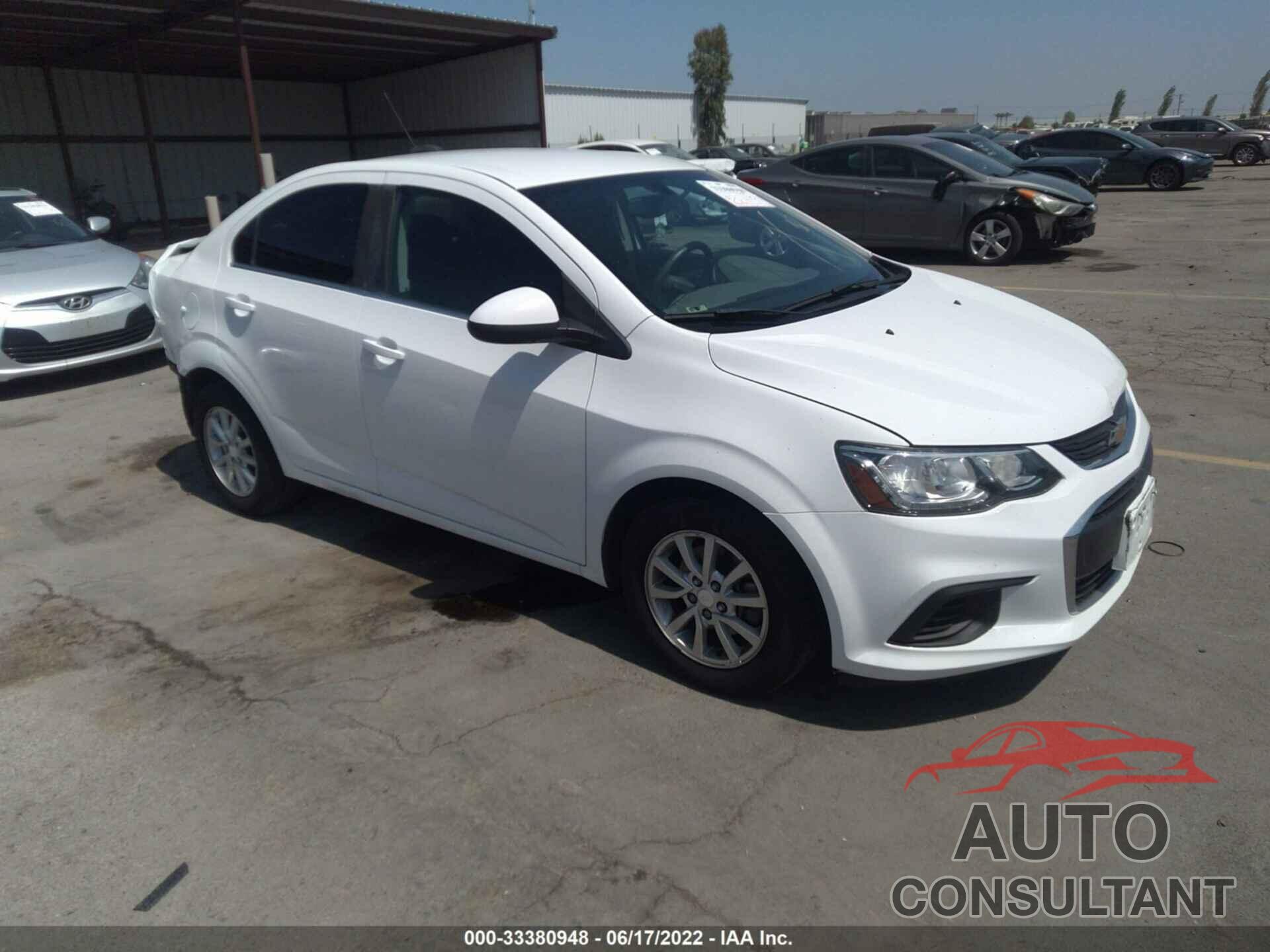 CHEVROLET SONIC 2017 - 1G1JD5SG3H4109632