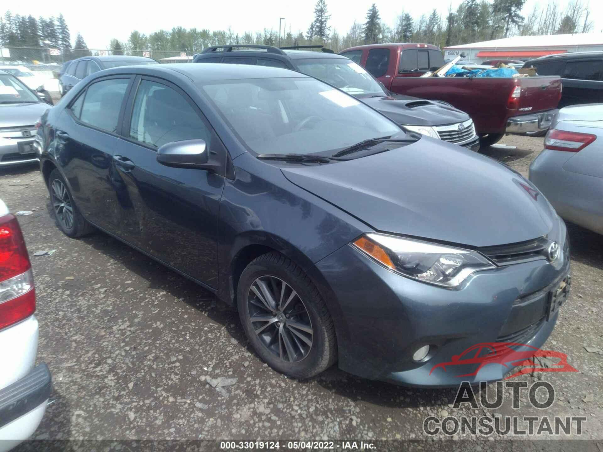 TOYOTA COROLLA 2016 - 2T1BURHE4GC681927