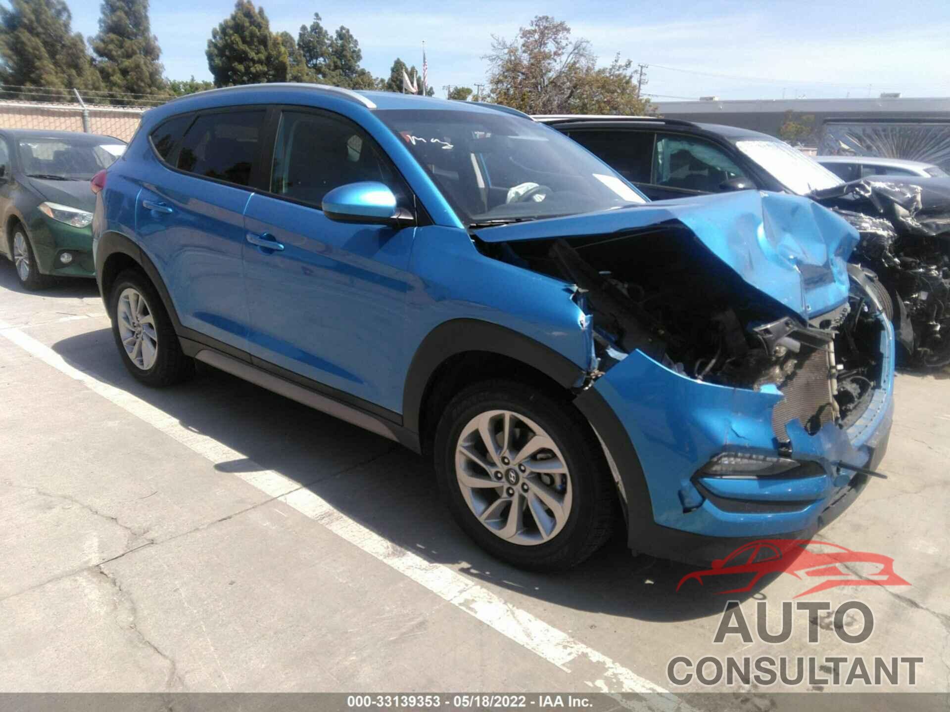 HYUNDAI TUCSON 2018 - KM8J3CA42JU740184