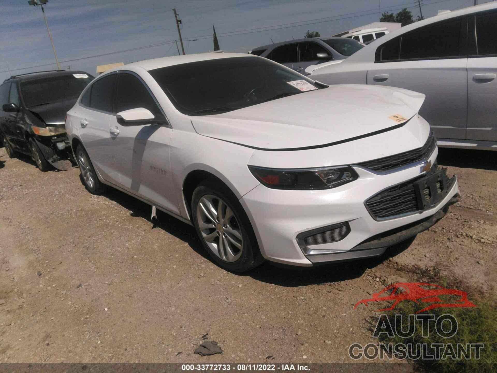 CHEVROLET MALIBU 2016 - 1G1ZE5ST0GF327012