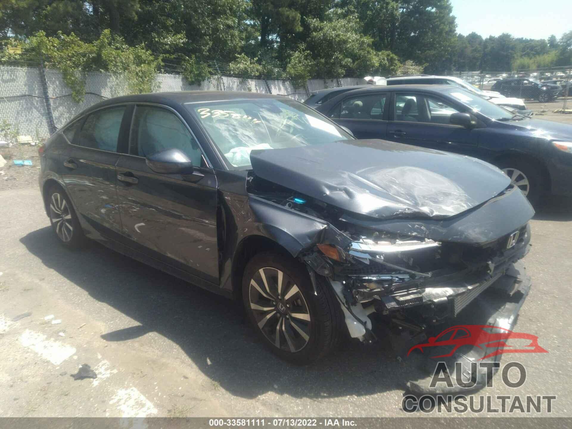 HONDA CIVIC HATCHBACK 2022 - 19XFL1H71NE007983