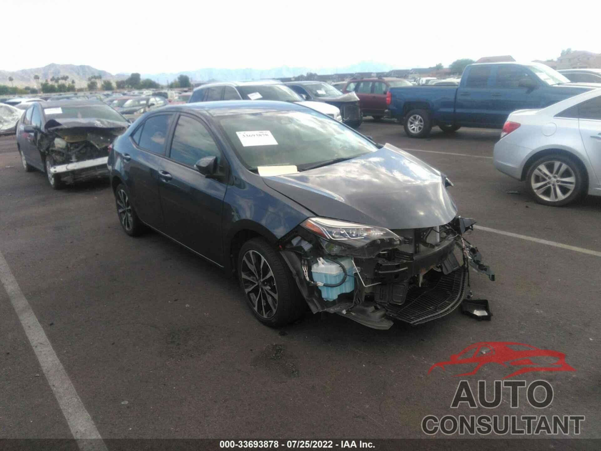 TOYOTA COROLLA 2019 - 5YFBURHE8KP900543