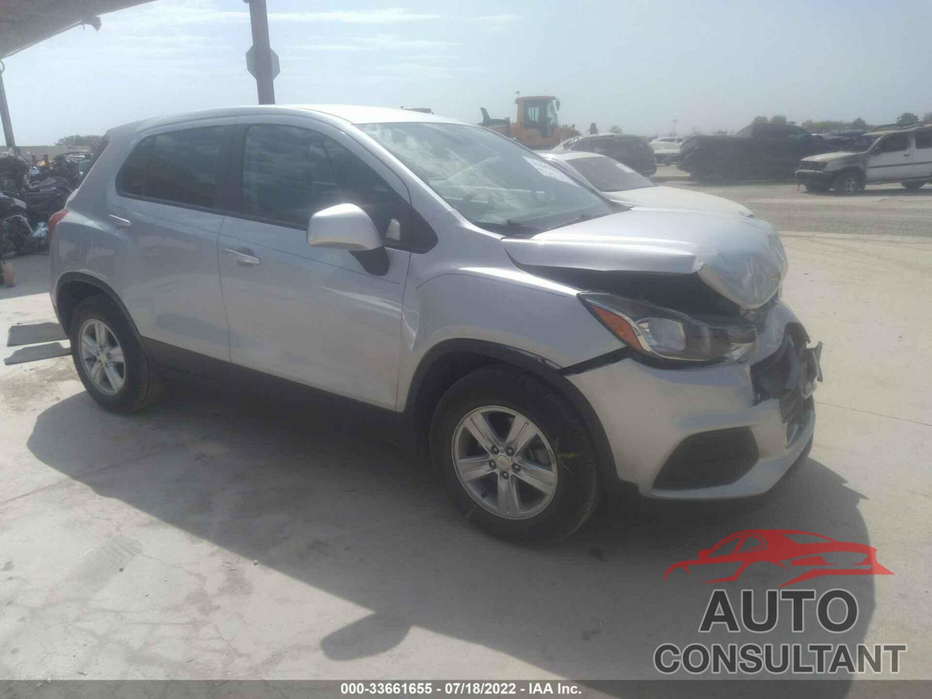 CHEVROLET TRAX 2020 - 3GNCJKSB1LL307258