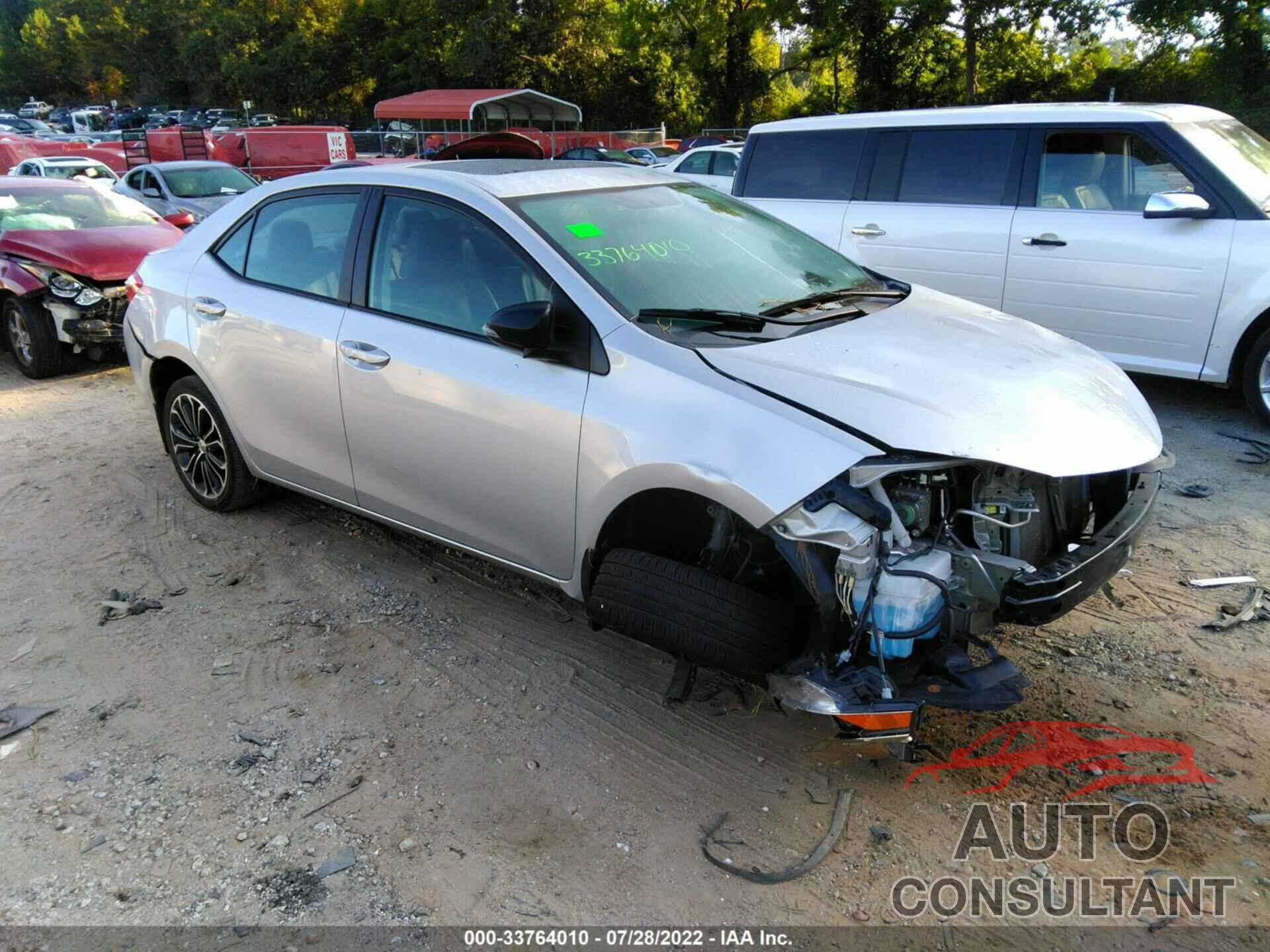 TOYOTA COROLLA 2016 - 5YFBURHE4GP535950