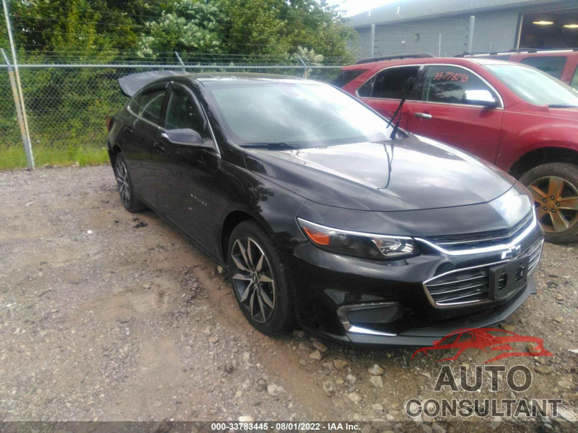 CHEVROLET MALIBU 2018 - 1G1ZD5ST9JF274935