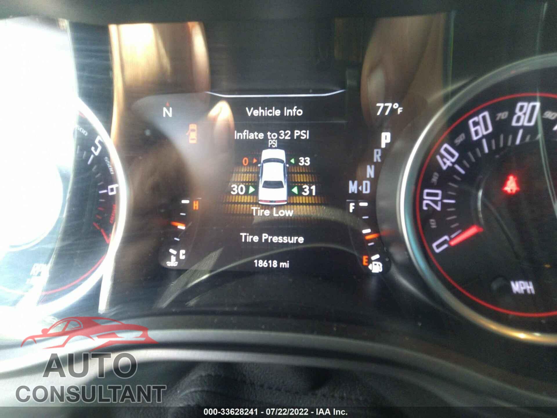 DODGE CHALLENGER 2019 - 2C3CDZAG0KH758506