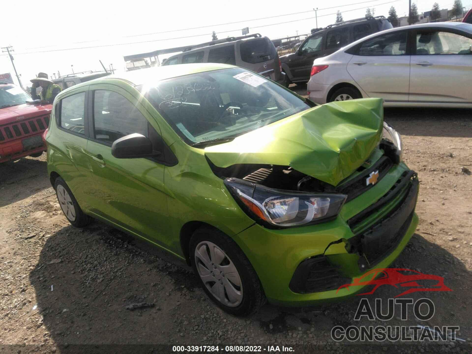 CHEVROLET SPARK 2016 - KL8CB6SA7GC607630