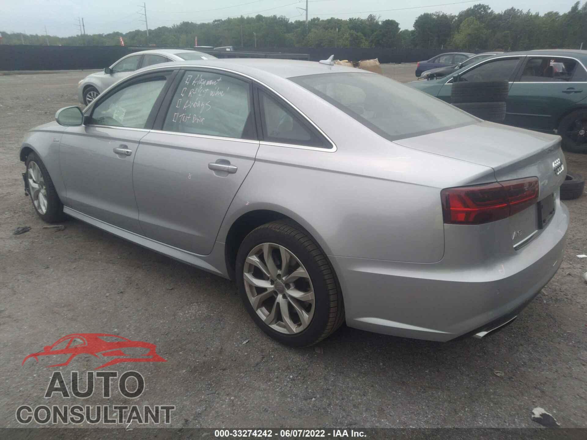AUDI A6 2017 - WAUF2AFCXHN113249
