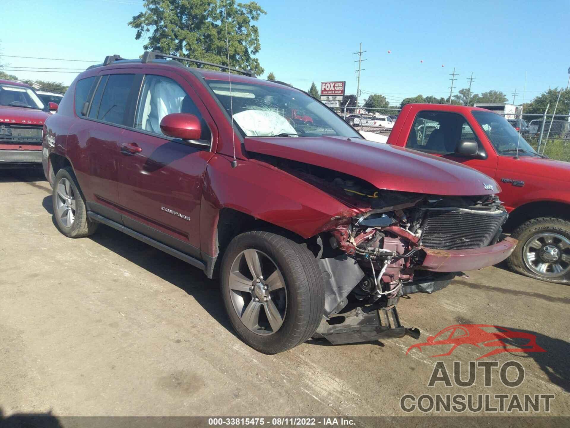 JEEP COMPASS 2017 - 1C4NJCEA7HD157082