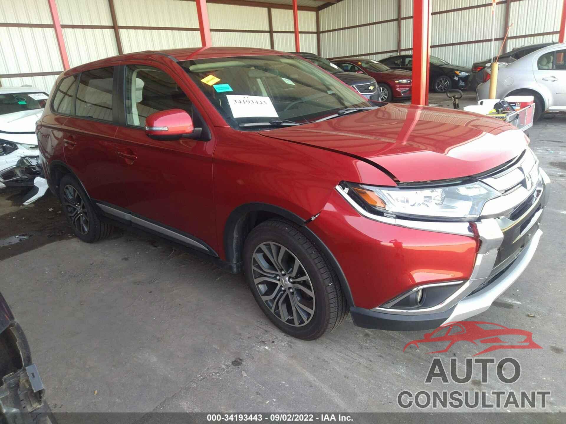 MITSUBISHI OUTLANDER 2017 - JA4AZ3A39HZ020222