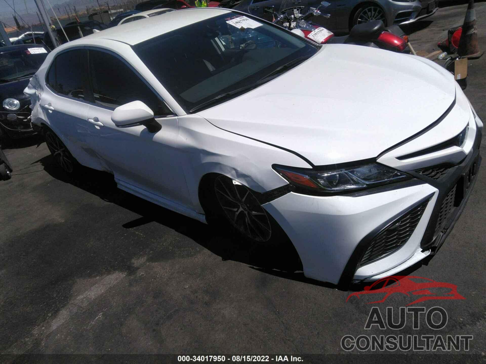 TOYOTA CAMRY 2022 - 4T1G31AKXNU583913