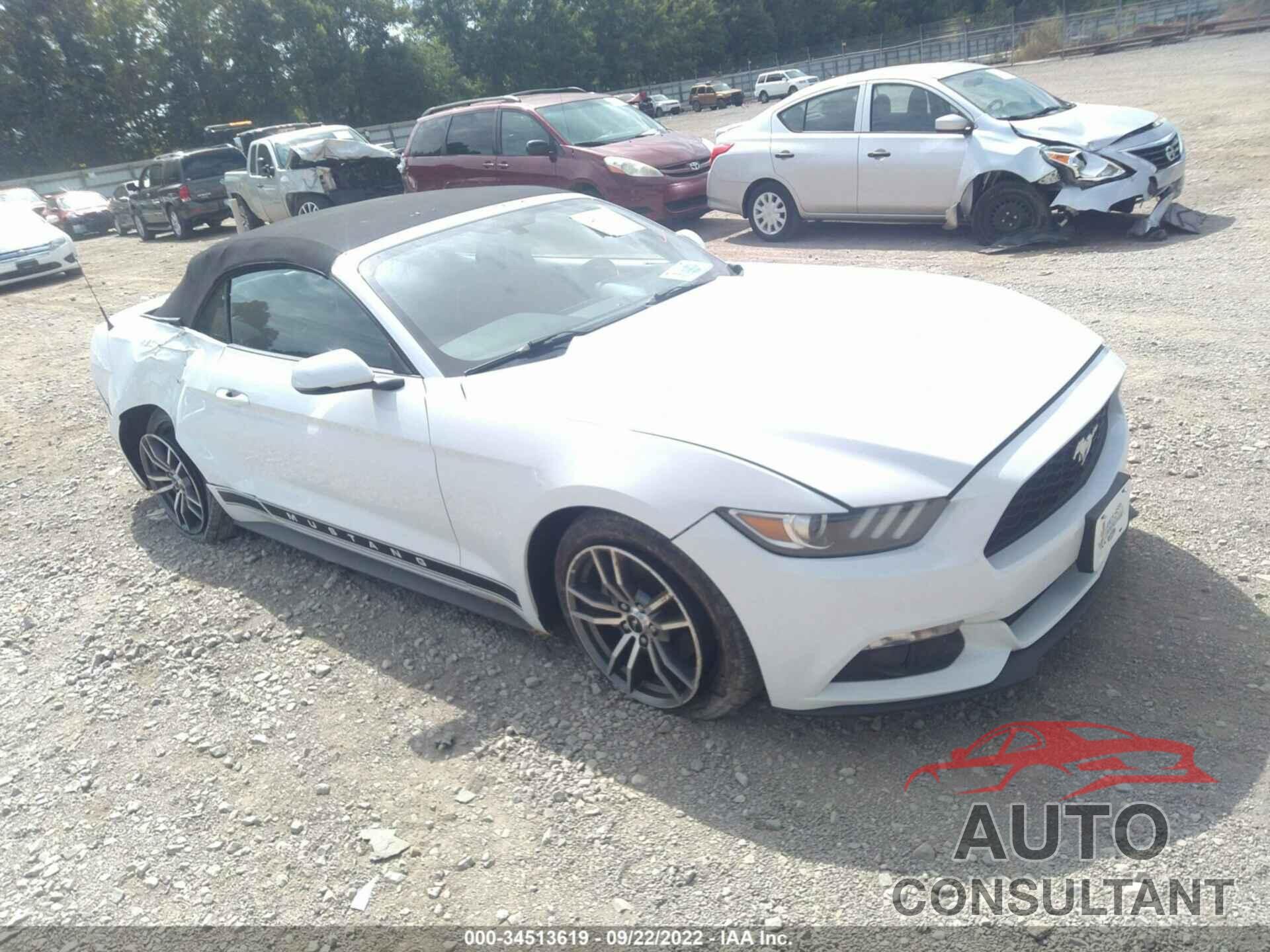 FORD MUSTANG 2016 - 1FATP8UH9G5318631