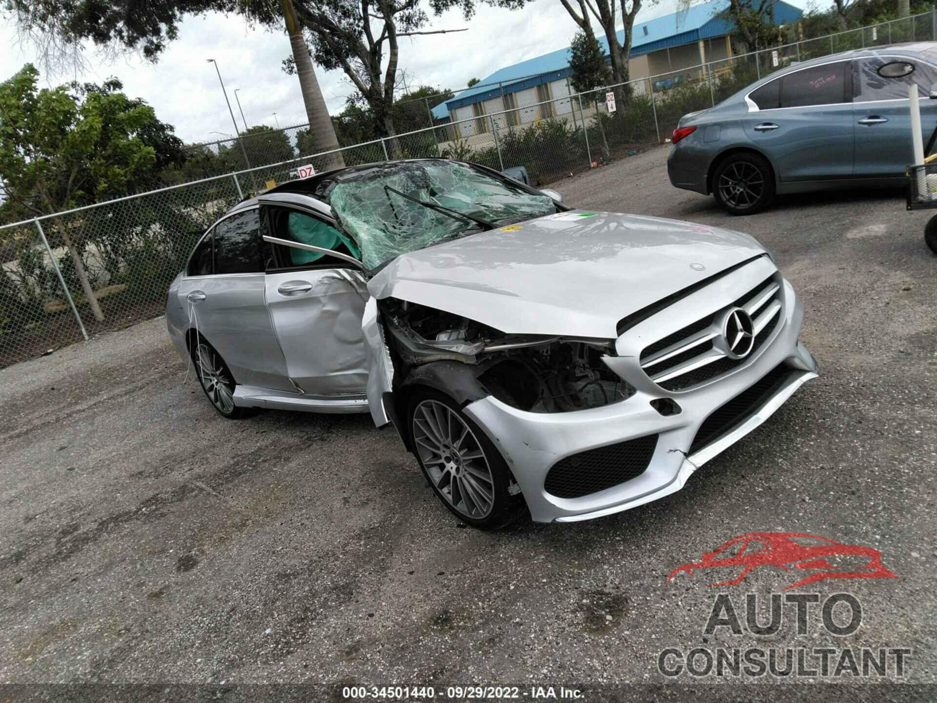 MERCEDES-BENZ C-CLASS 2017 - 55SWF4JB6HU229276