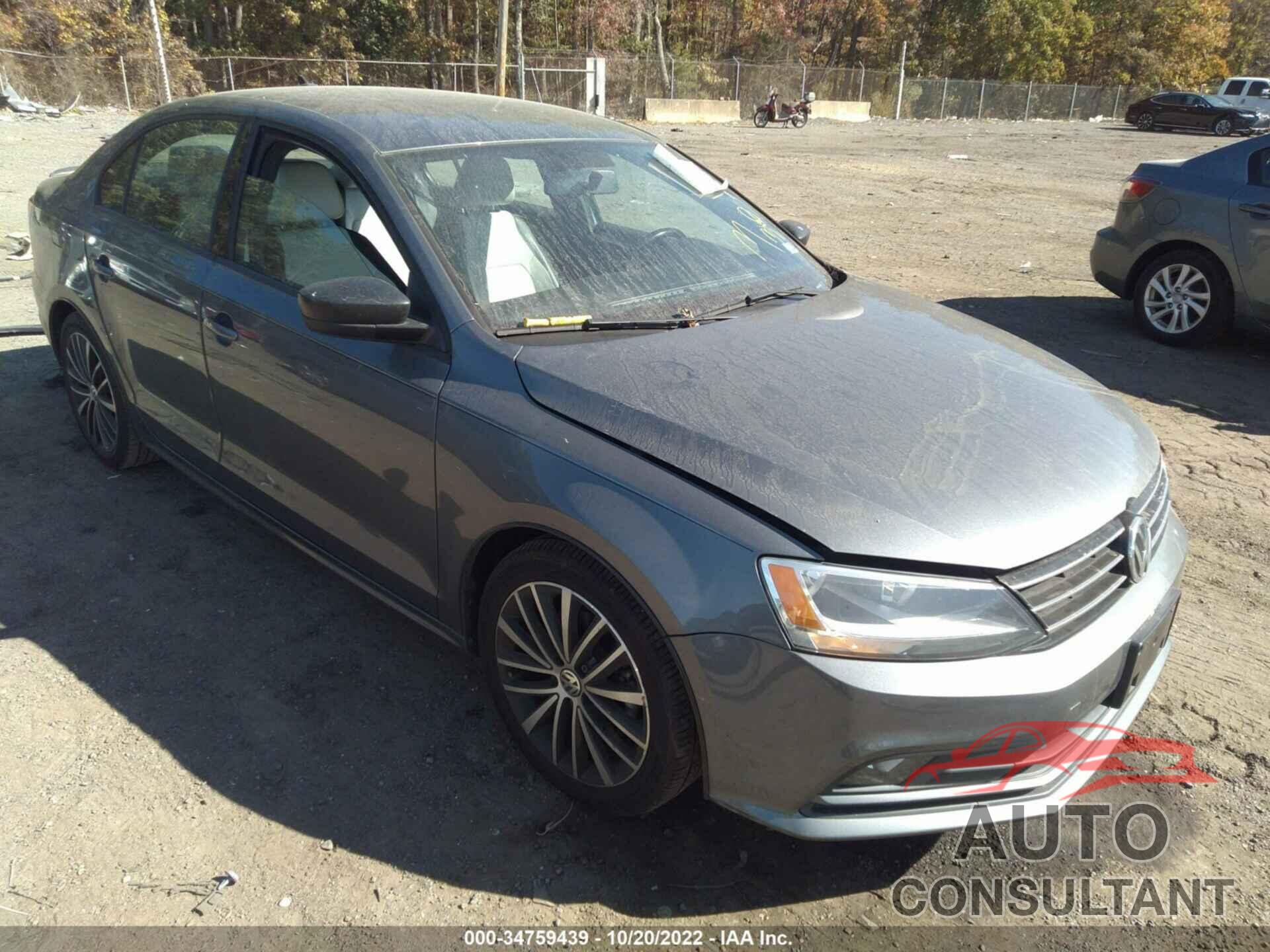 VOLKSWAGEN JETTA SEDAN 2016 - 3VWD17AJ7GM259362