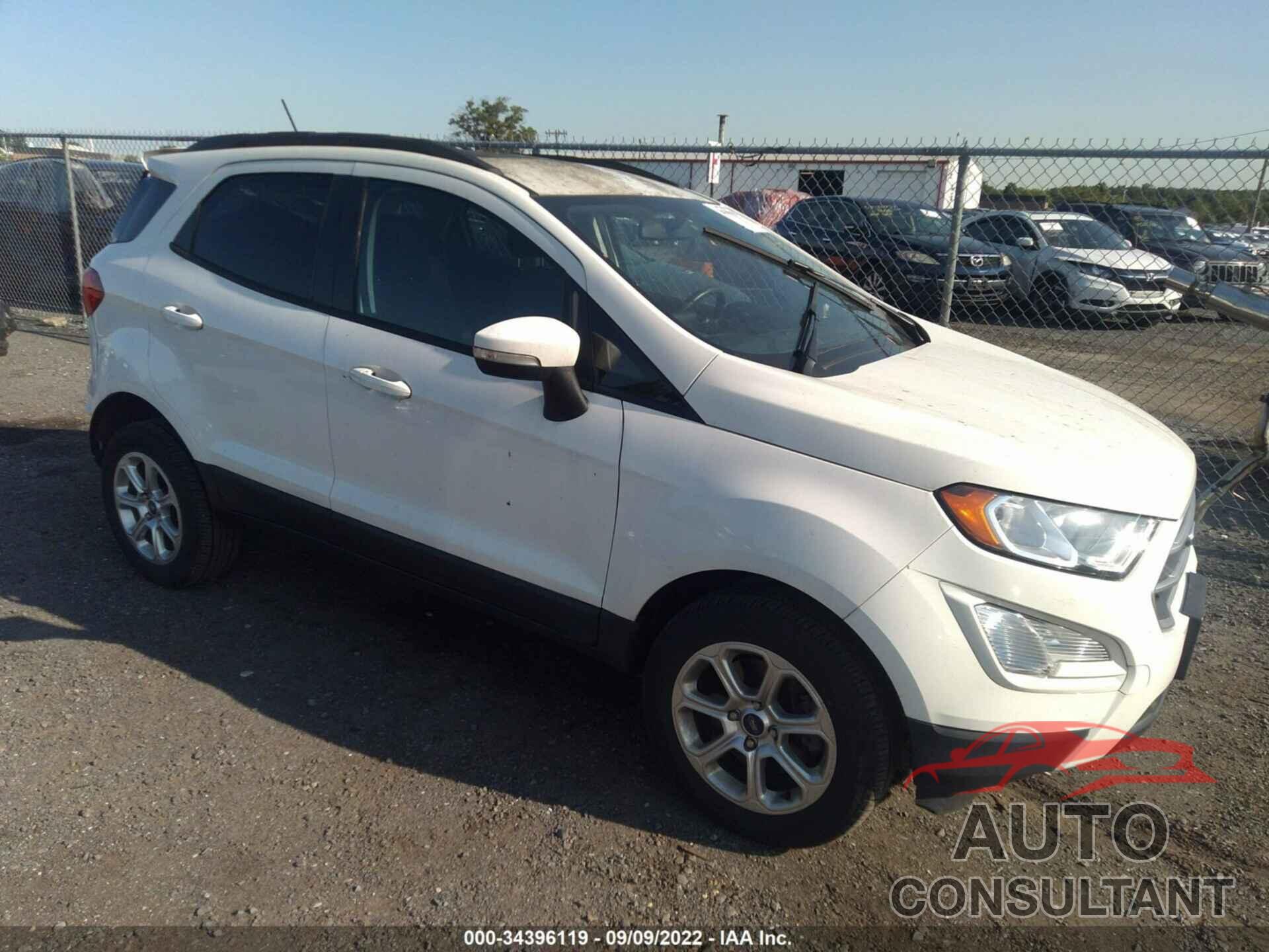 FORD ECOSPORT 2019 - MAJ6S3GL8KC264158