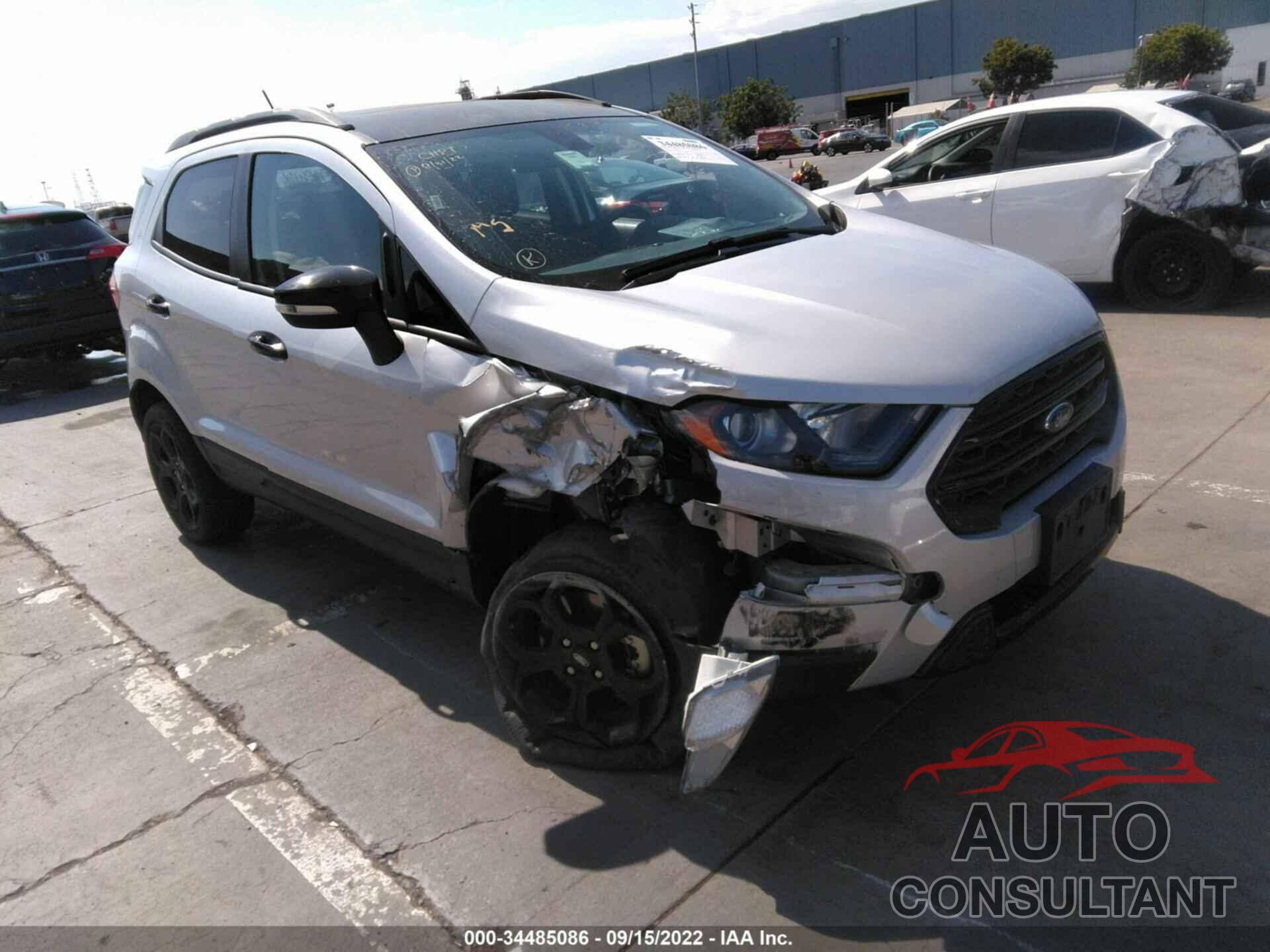 FORD ECOSPORT 2021 - MAJ6S3JL4MC412737