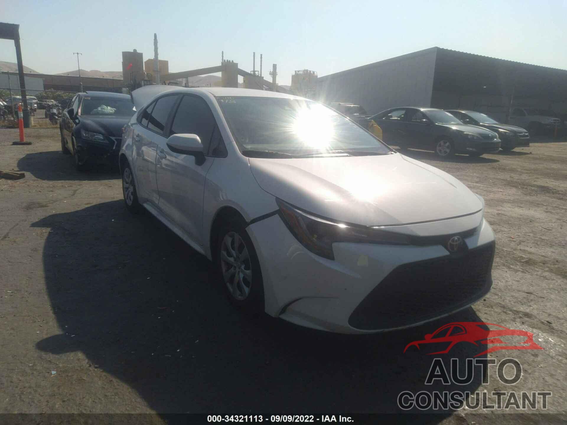 TOYOTA COROLLA 2021 - 5YFEPMAE7MP267313