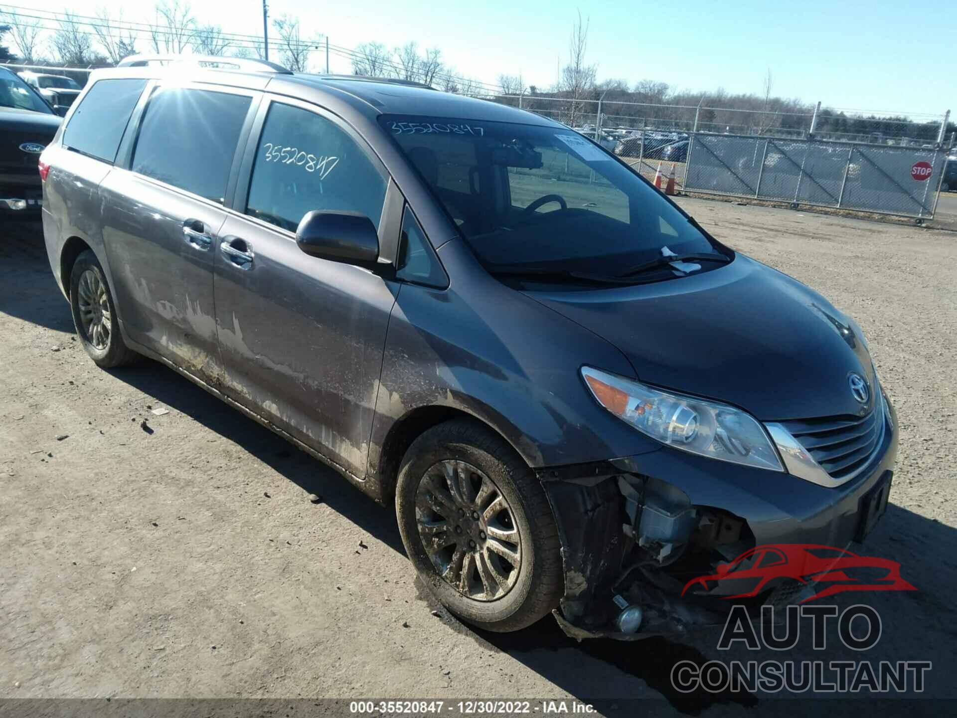 TOYOTA SIENNA 2017 - 5TDYZ3DC2HS898480