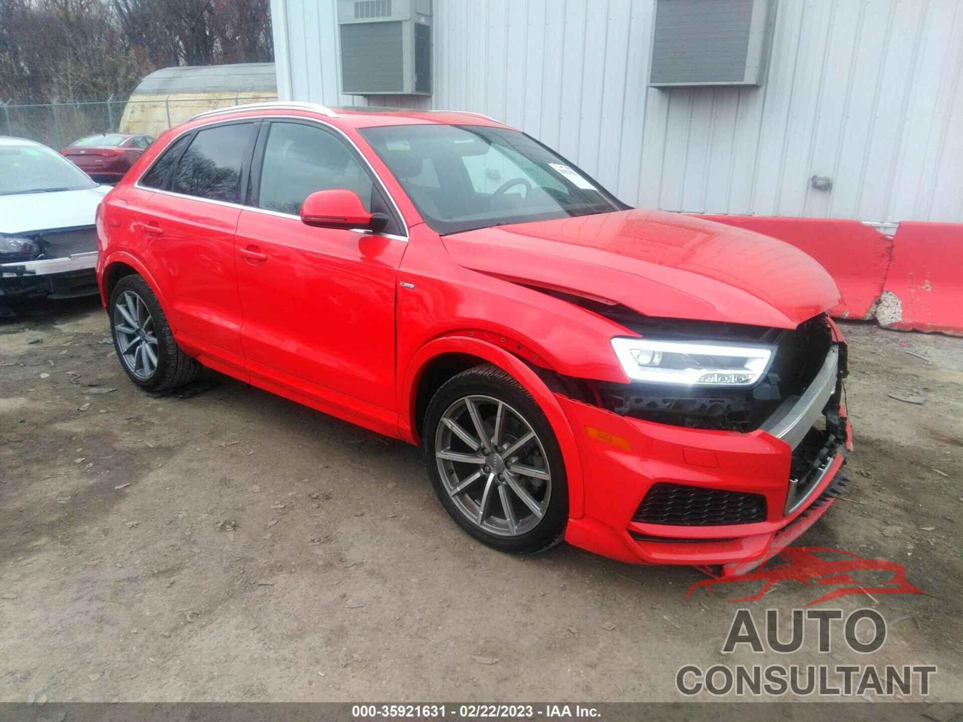 AUDI Q3 2018 - WA1JCCFS8JR033485