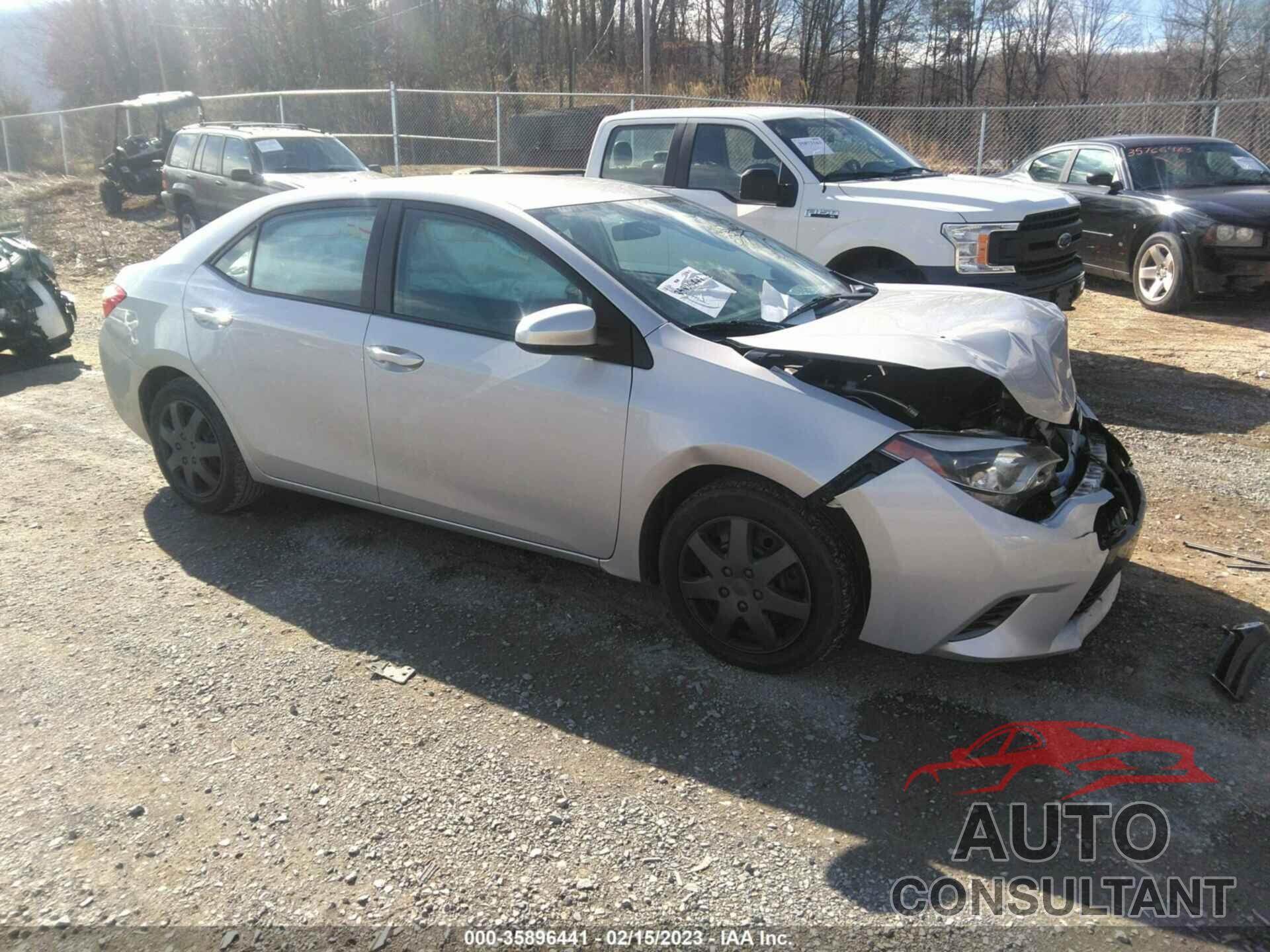 TOYOTA COROLLA 2015 - 2T1BURHE2FC434016