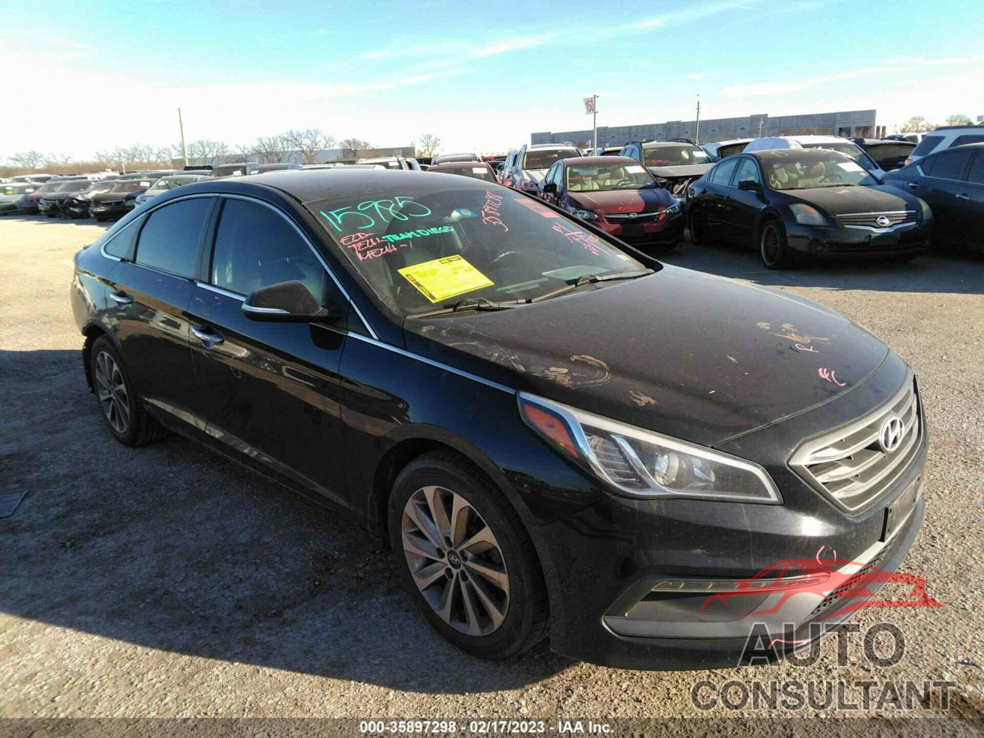 HYUNDAI SONATA 2015 - 5NPE34AF9FH155682