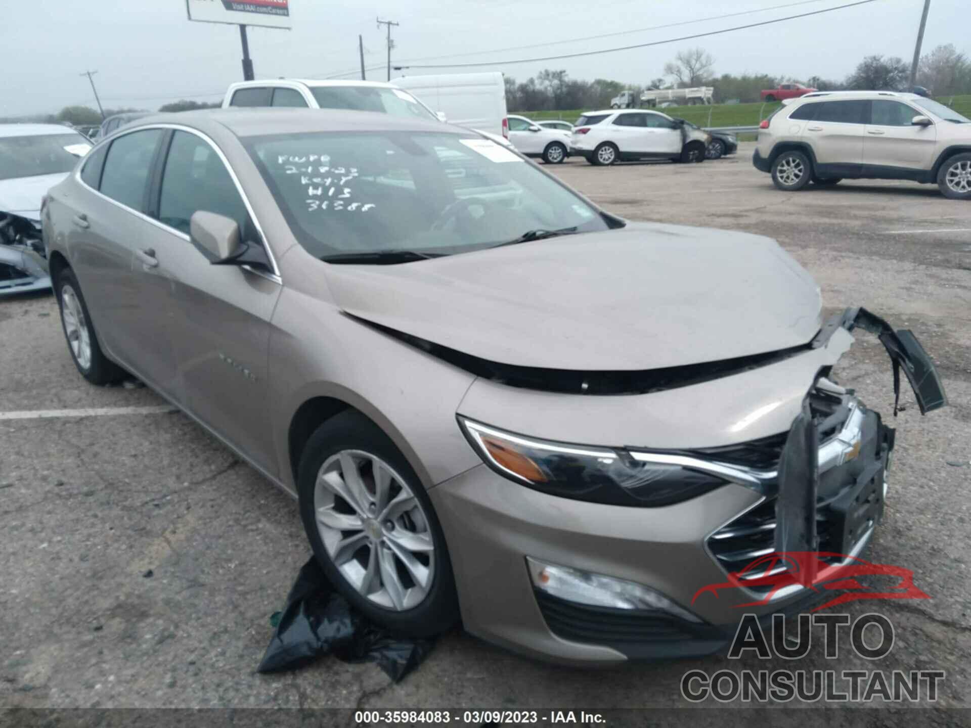 CHEVROLET MALIBU 2022 - 1G1ZD5ST7NF123341
