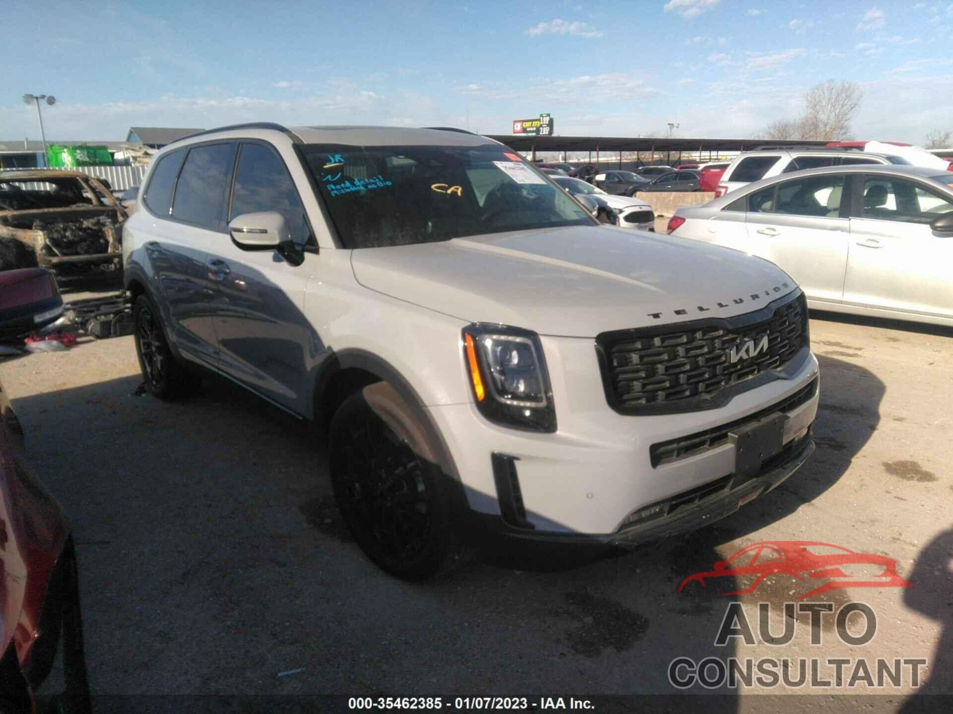 KIA TELLURIDE 2022 - 5XYP5DHCXNG276449