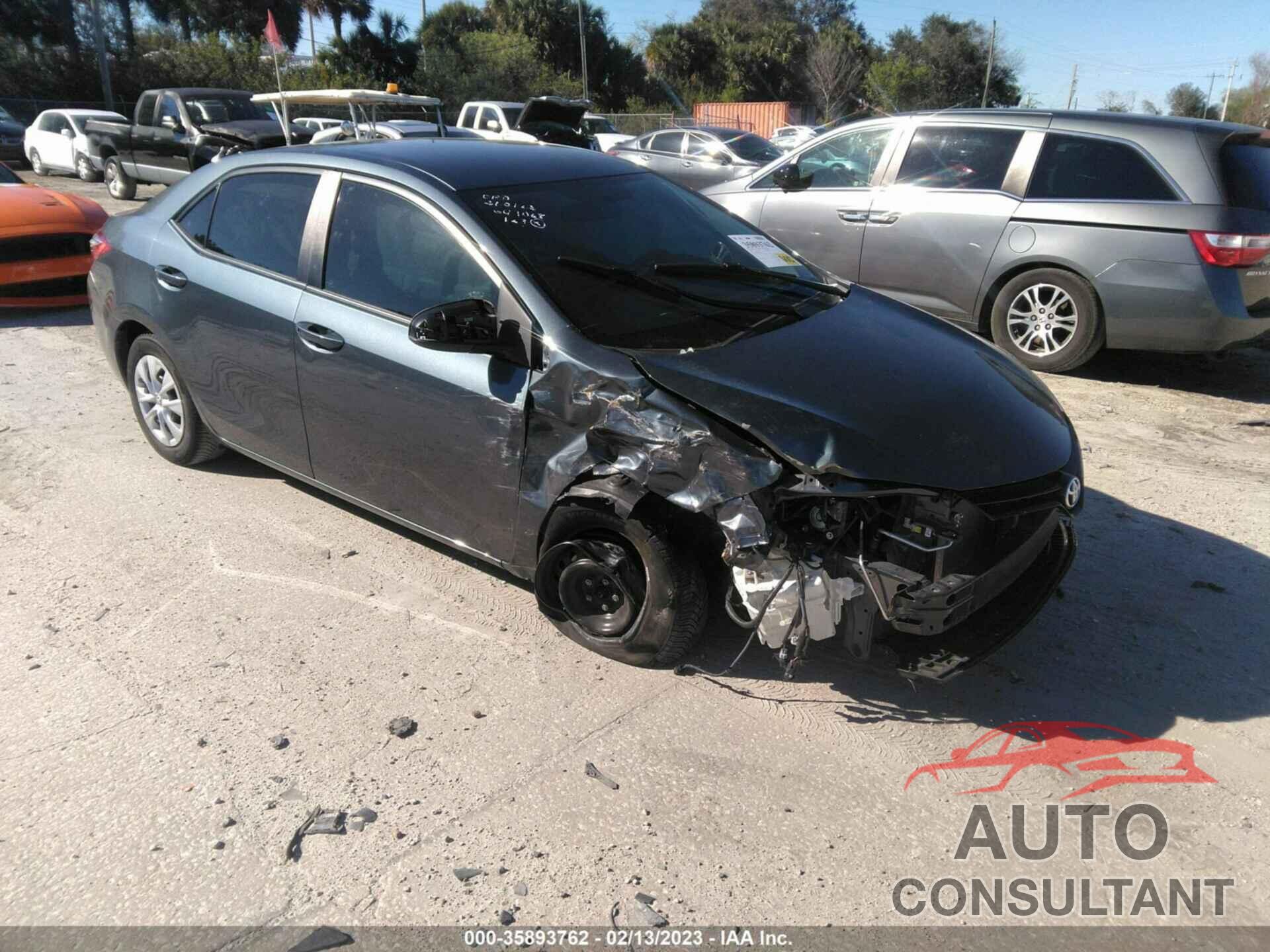 TOYOTA COROLLA 2016 - 2T1BURHE8GC664337