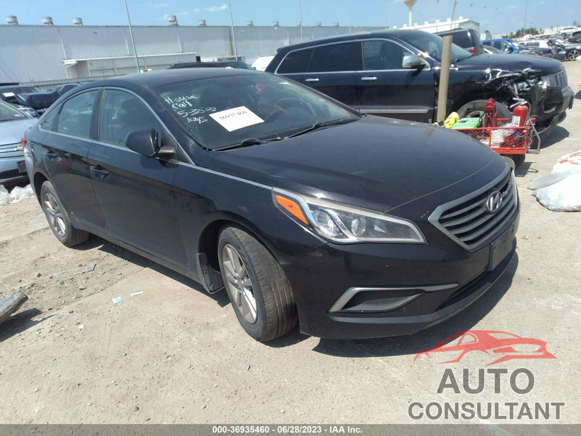 HYUNDAI SONATA 2016 - 5NPE24AF9GH291895