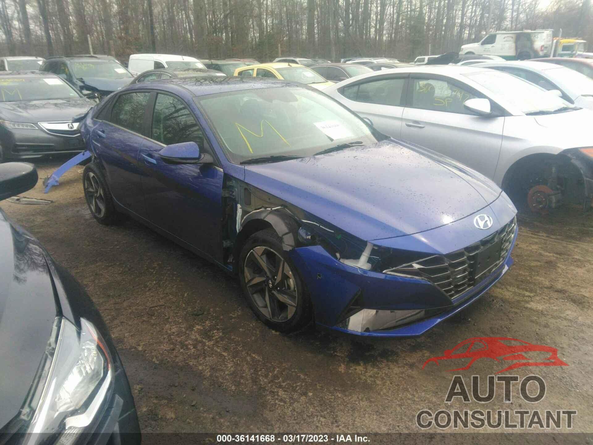 HYUNDAI ELANTRA 2022 - 5NPLP4AG6NH078207