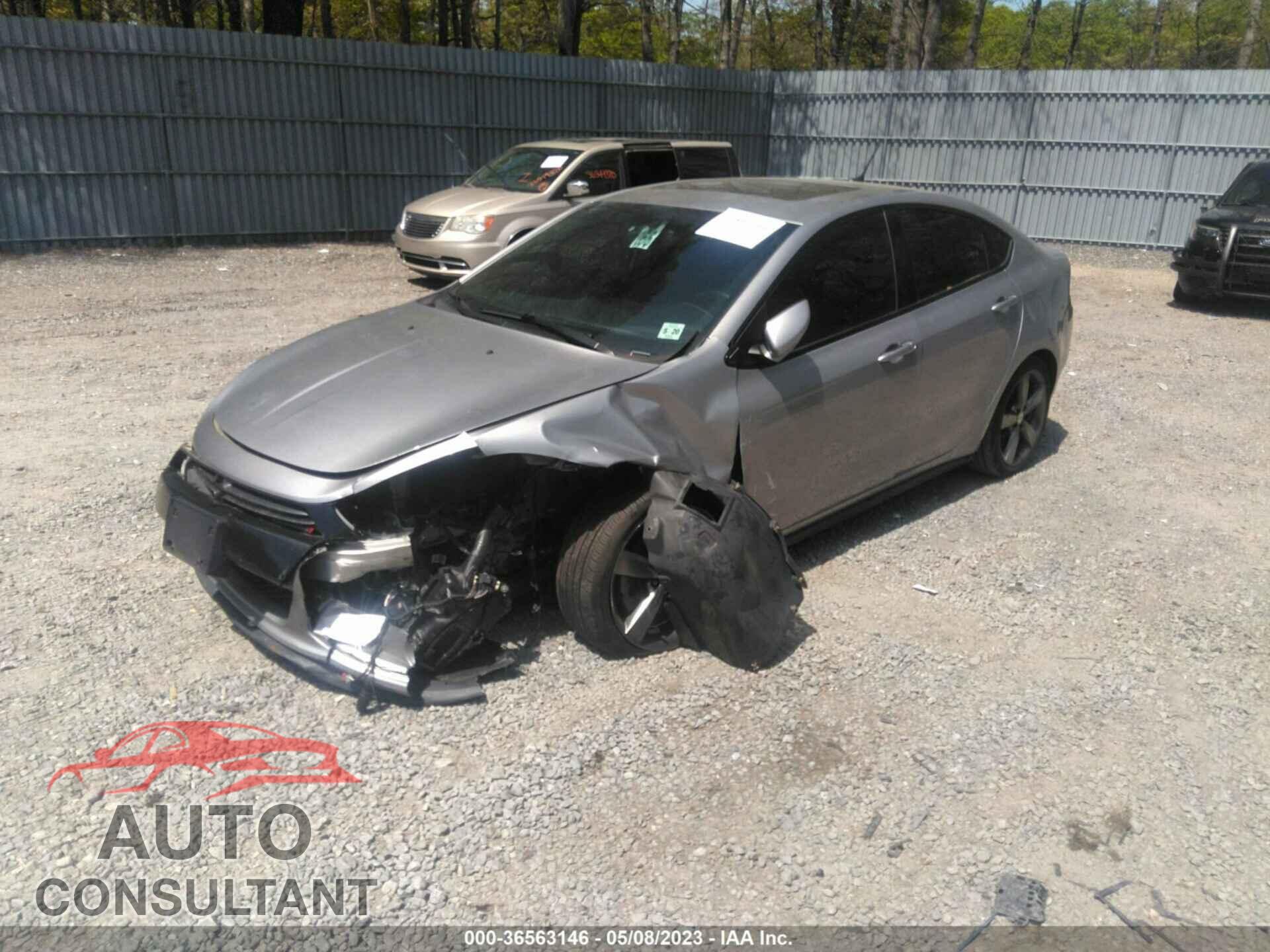 DODGE DART 2015 - 1C3CDFEB8FD123789
