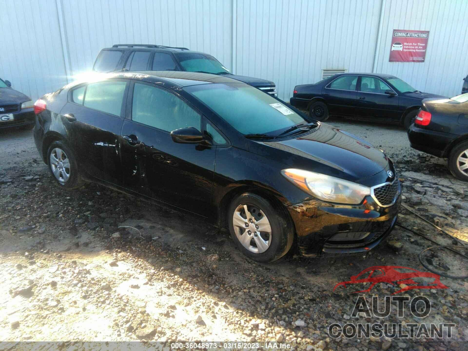 KIA FORTE 2016 - KNAFK4A63G5458186