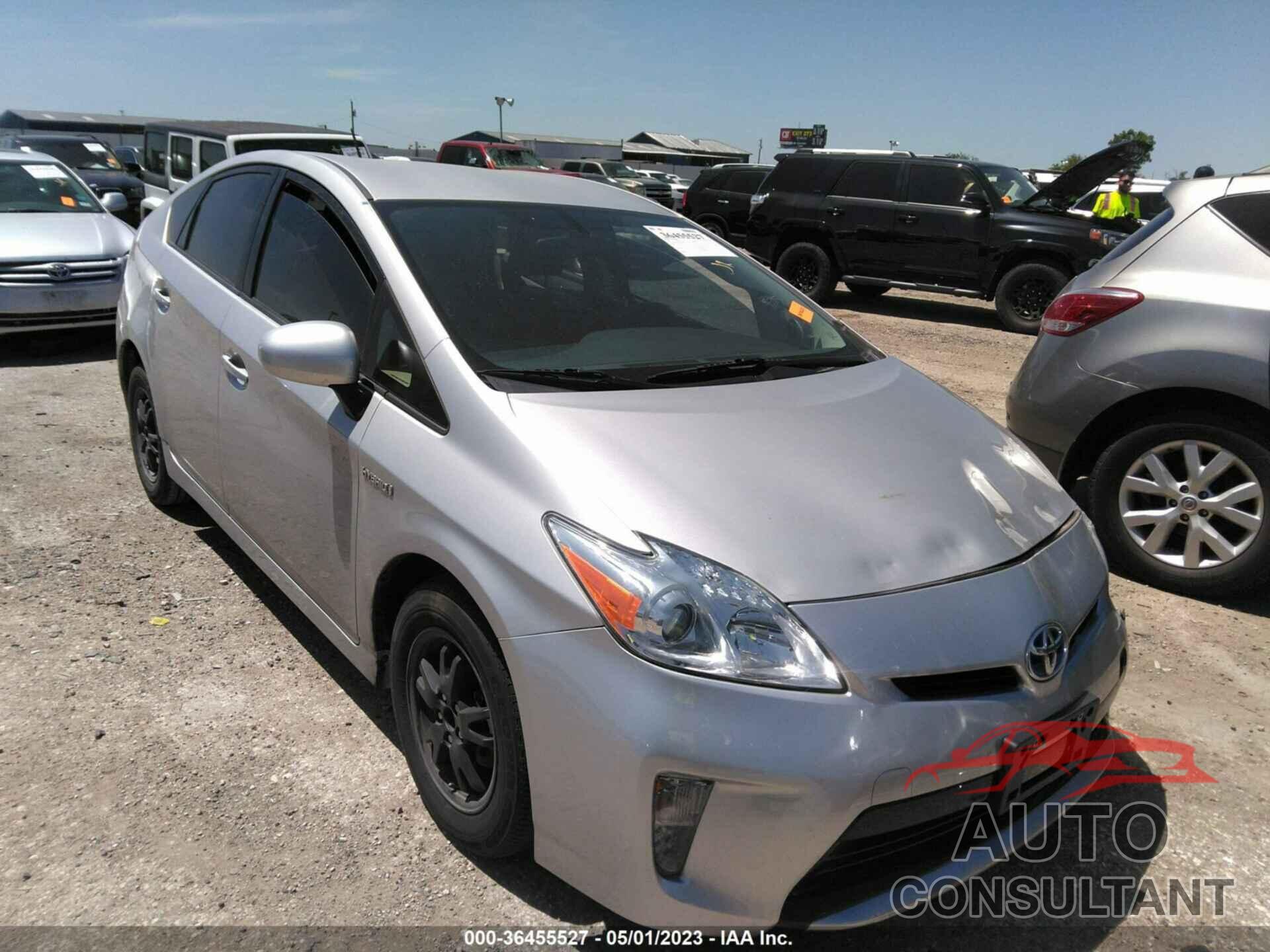TOYOTA PRIUS 2015 - JTDKN3DU0F0421668