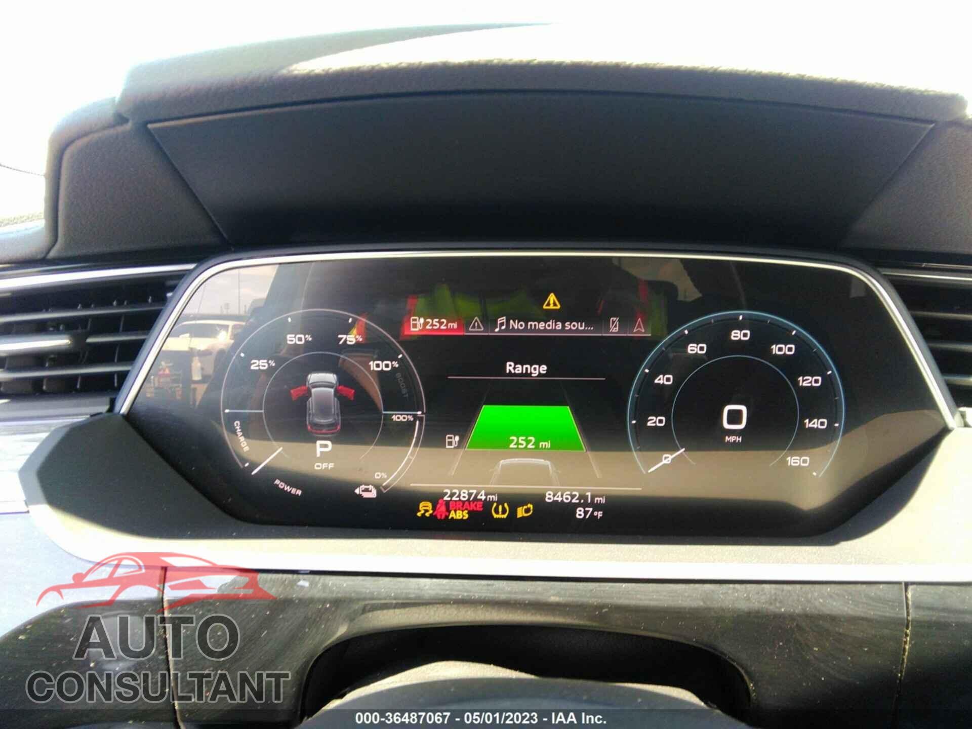 AUDI E-TRON 2021 - WA1AAAGE2MB021705